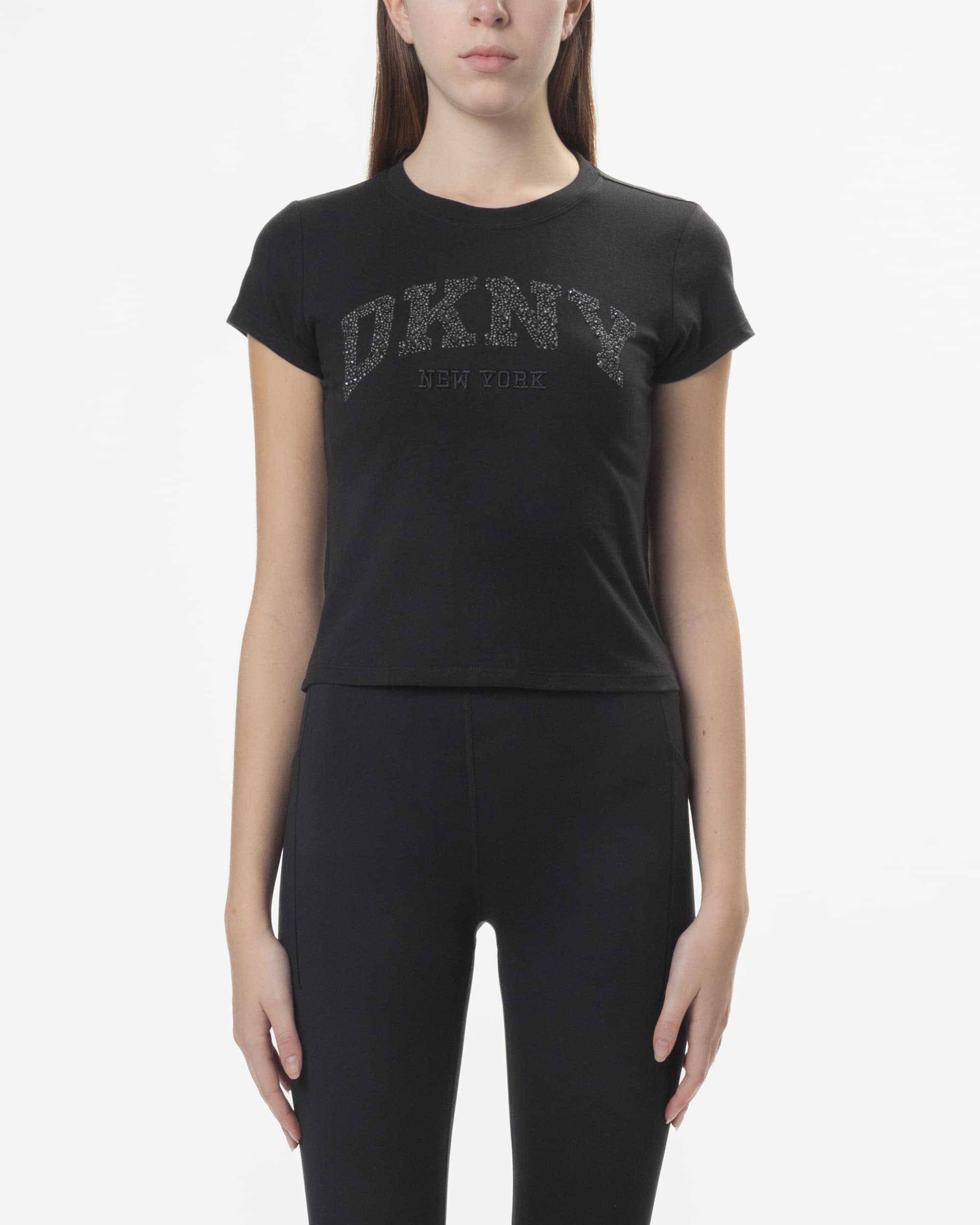 Dkny T-shirt Dkny DJ5T1427 Preto