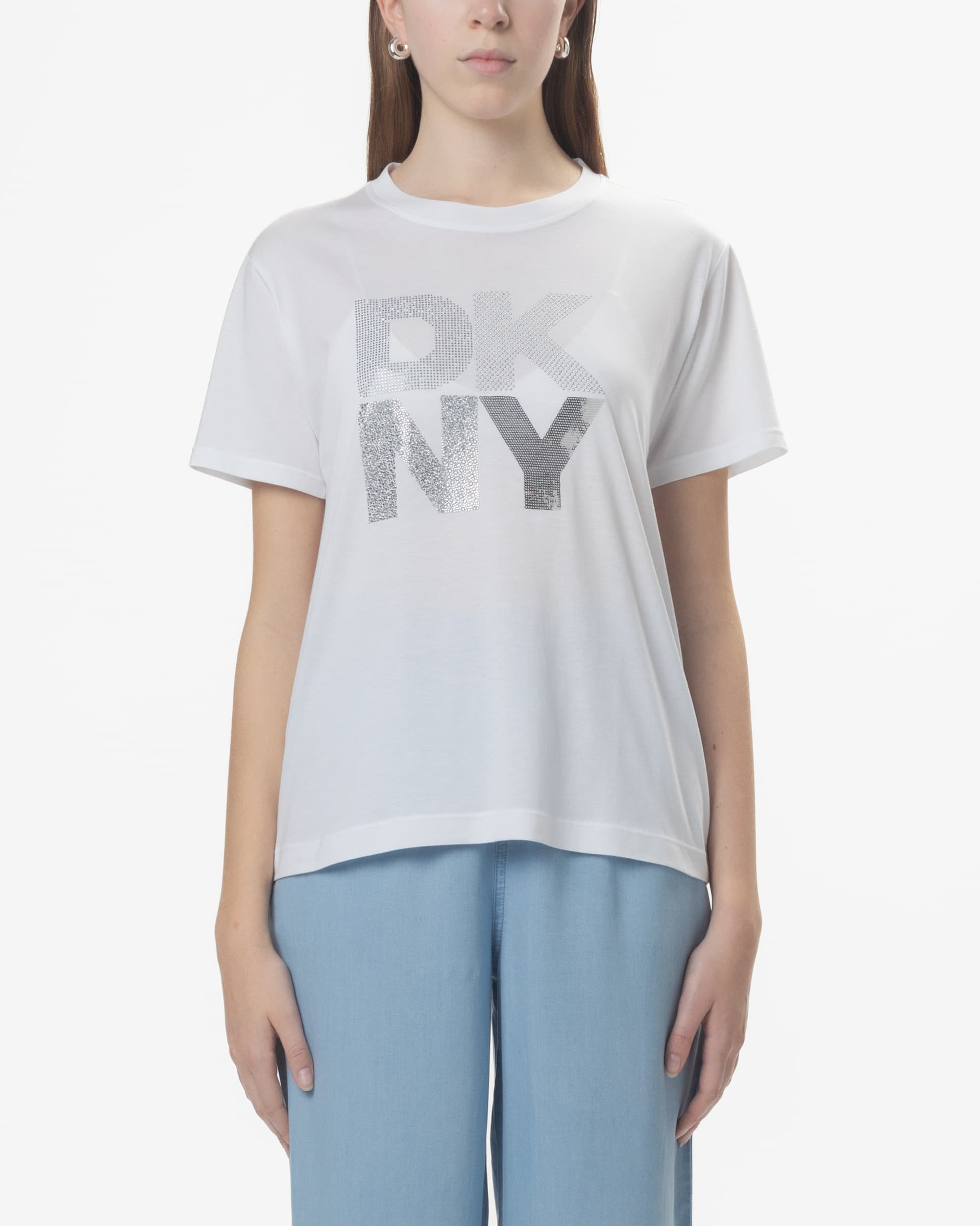 Dkny T-shirt Dkny DJ5T1433 Branco