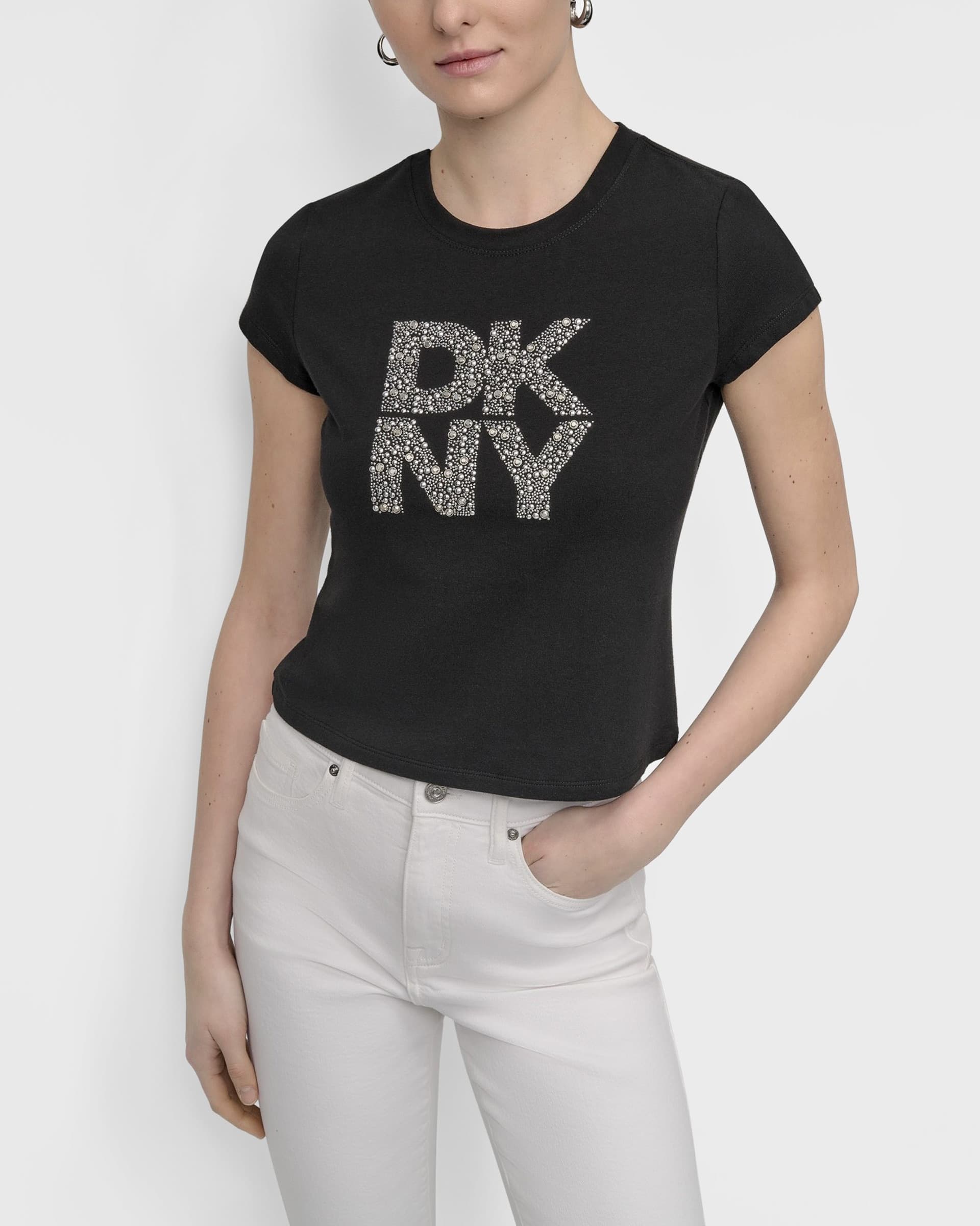 DKNY Jeans T-shirt DKNY Jeans DJ5T1512 Preto