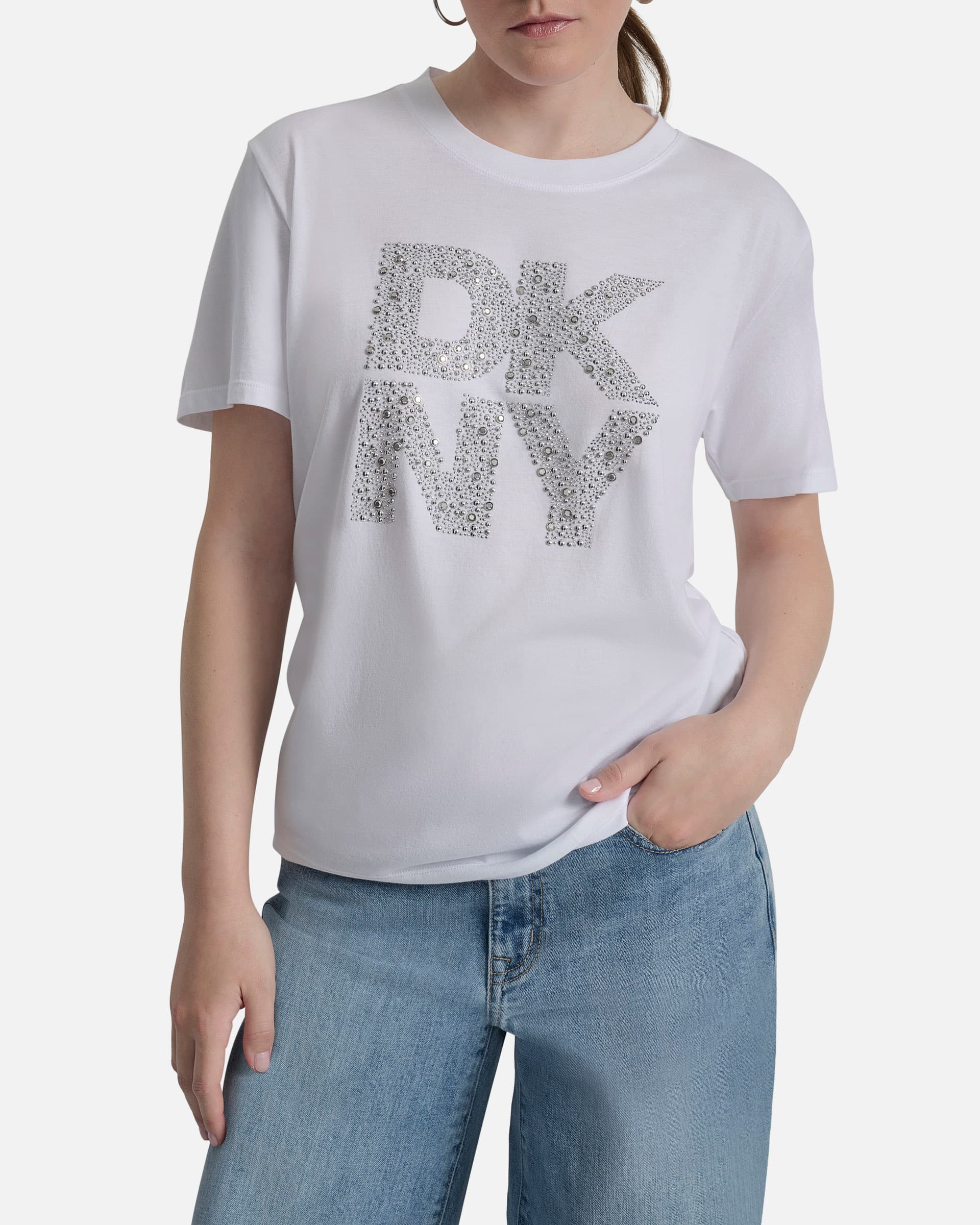 Dkny T-shirt Dkny DJ5T1640 Branco