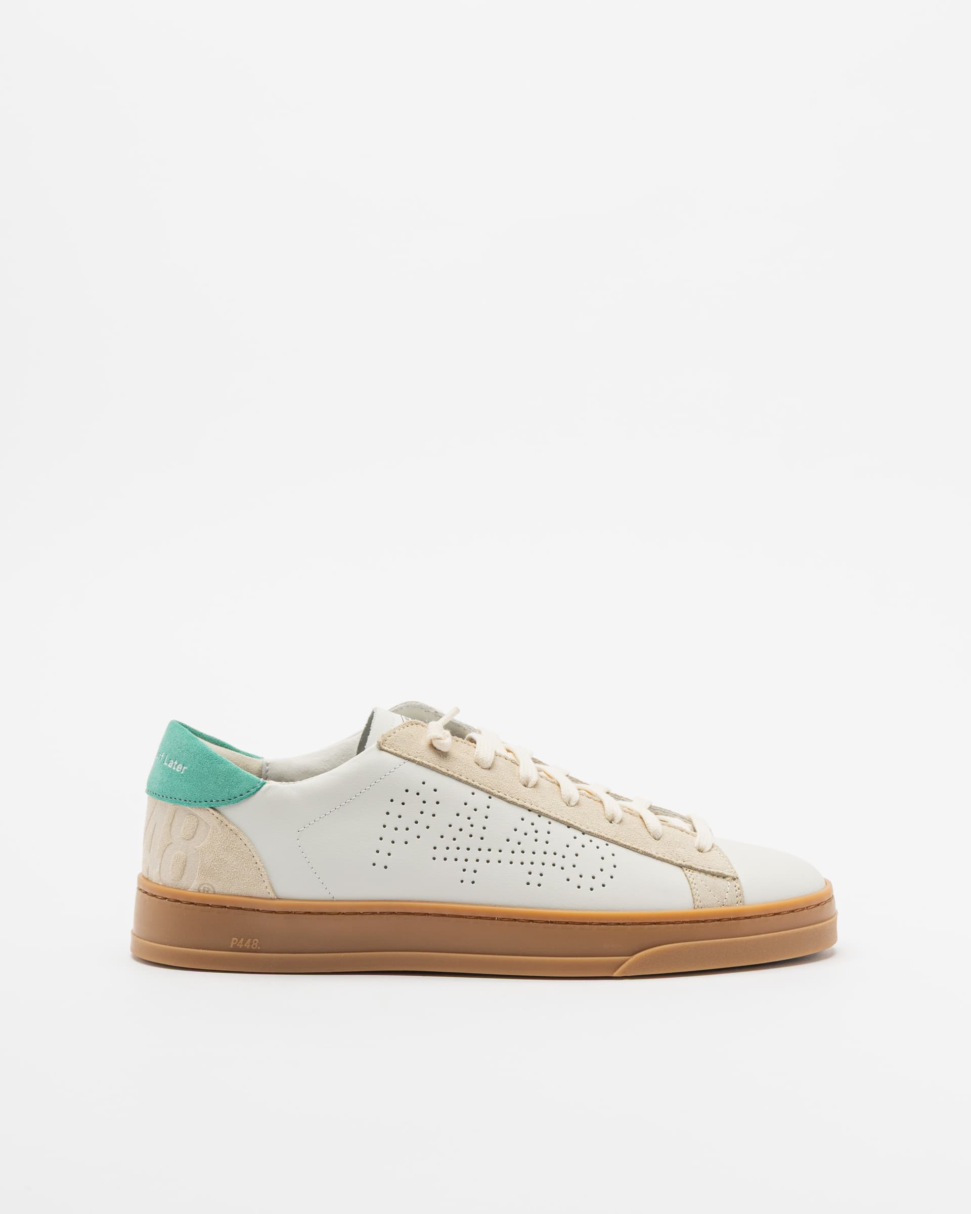 P448 Sapatilhas brancas P448 S25JACKC101-M Branco