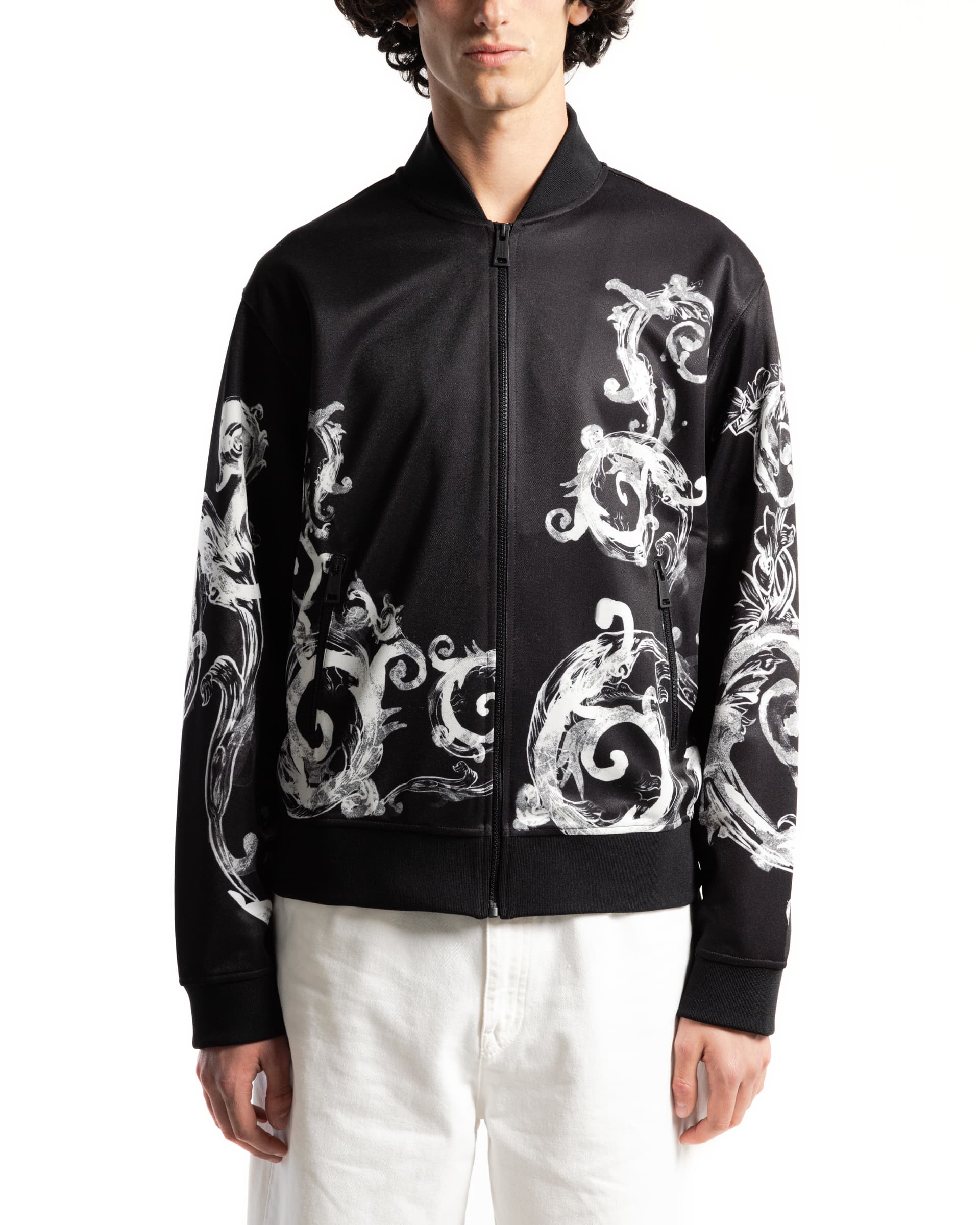 Versace Jeans Couture Casaco Bomber Versace Jeans Couture 76GAI30W Preto