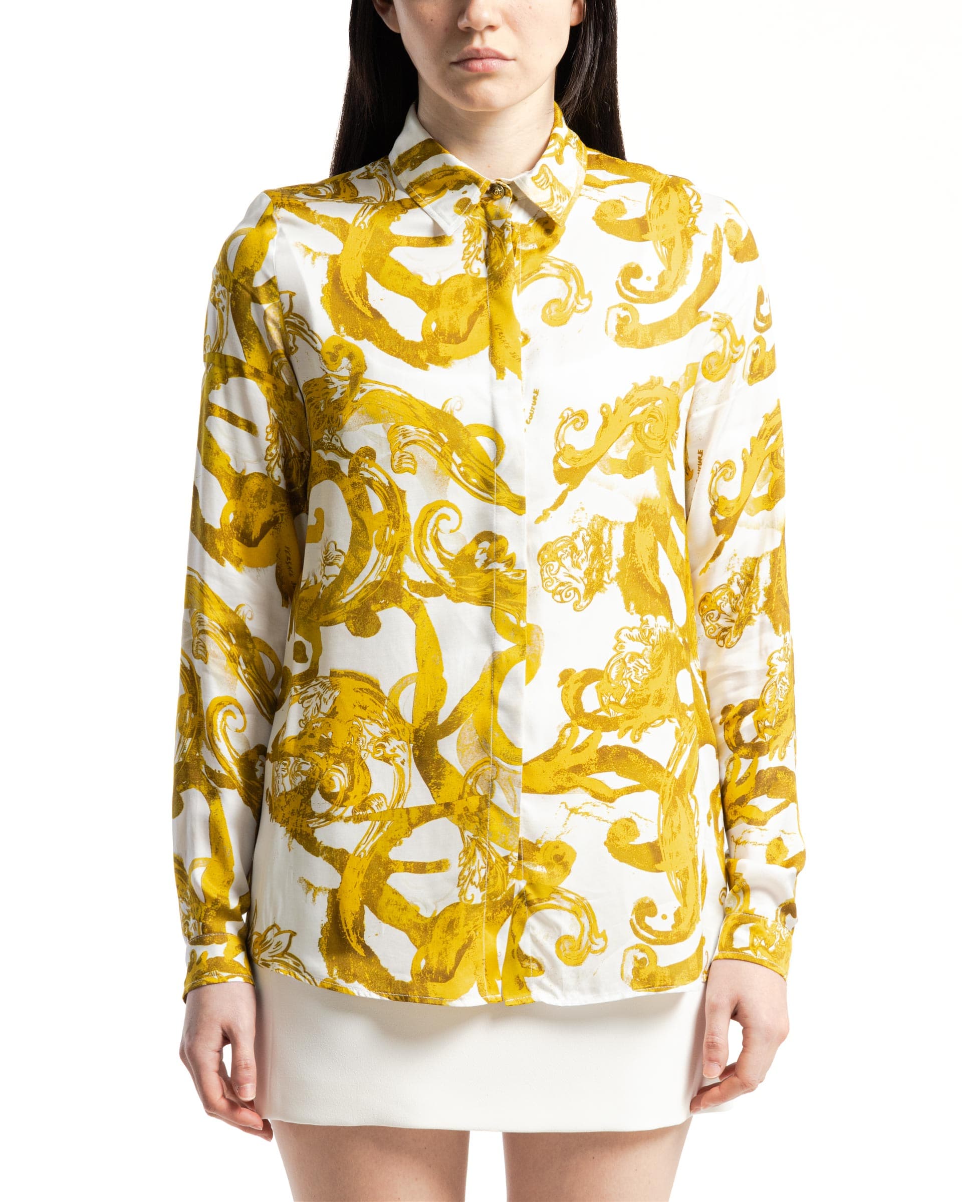 Versace Jeans Couture Camisa Versace Jeans Couture 76HAL201 Branco