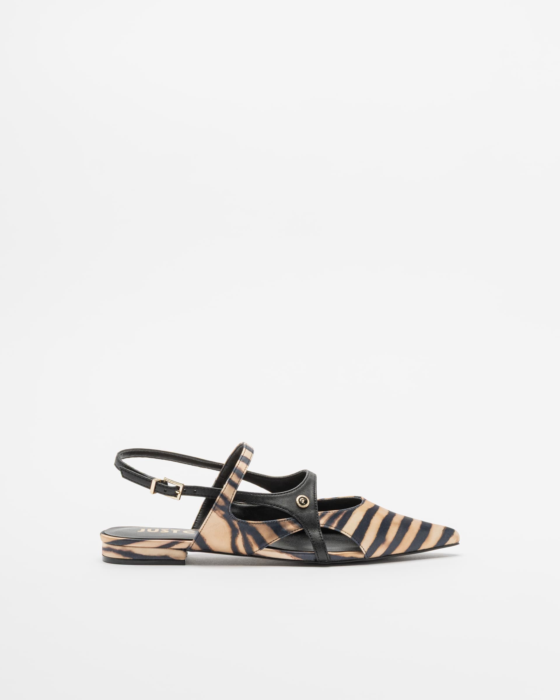 Just Cavalli Sapato aberto atrás Just Cavalli 78RA3S70 Bege