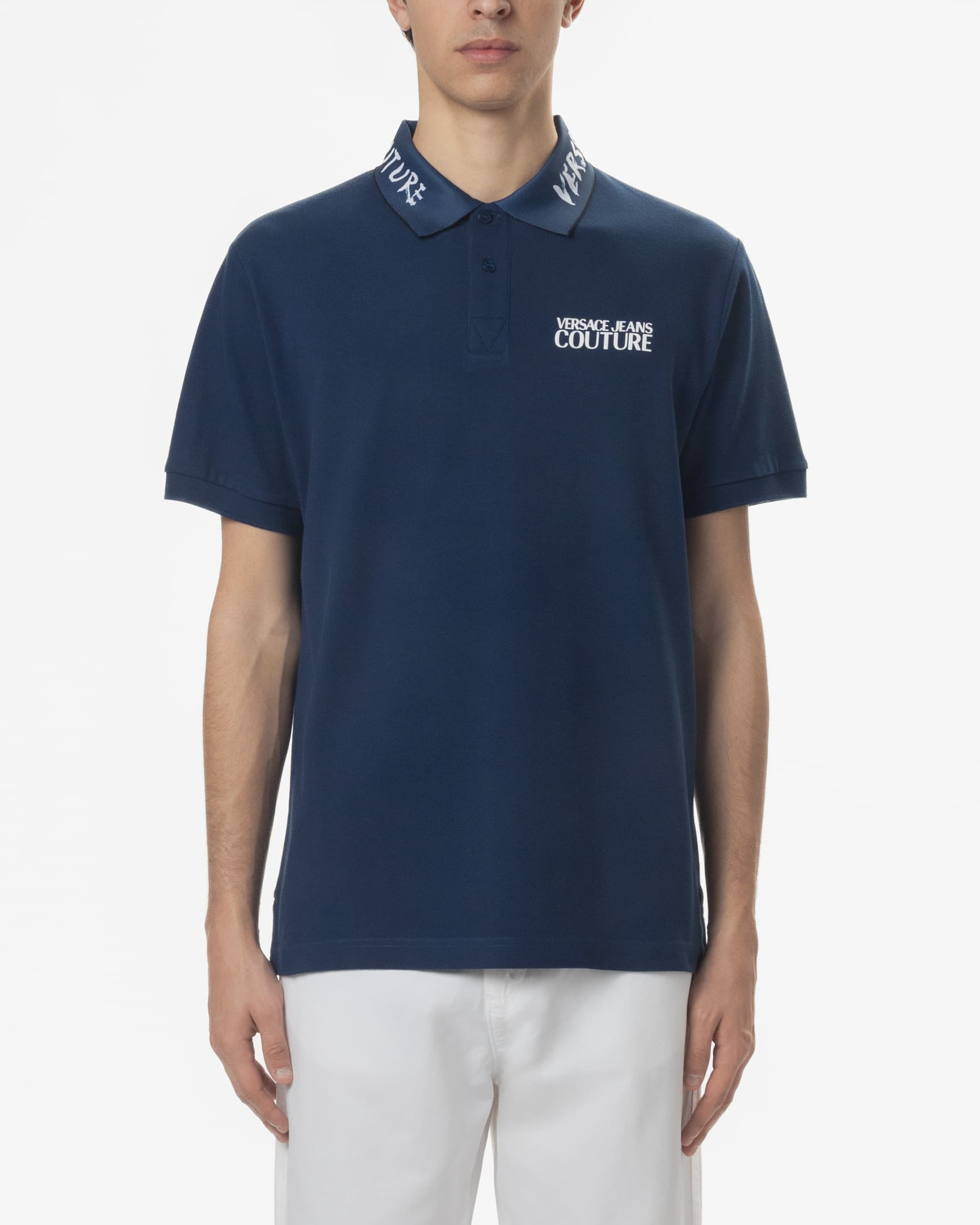 Versace Jeans Couture Polo Versace Jeans Couture 78GAGT05 Azul