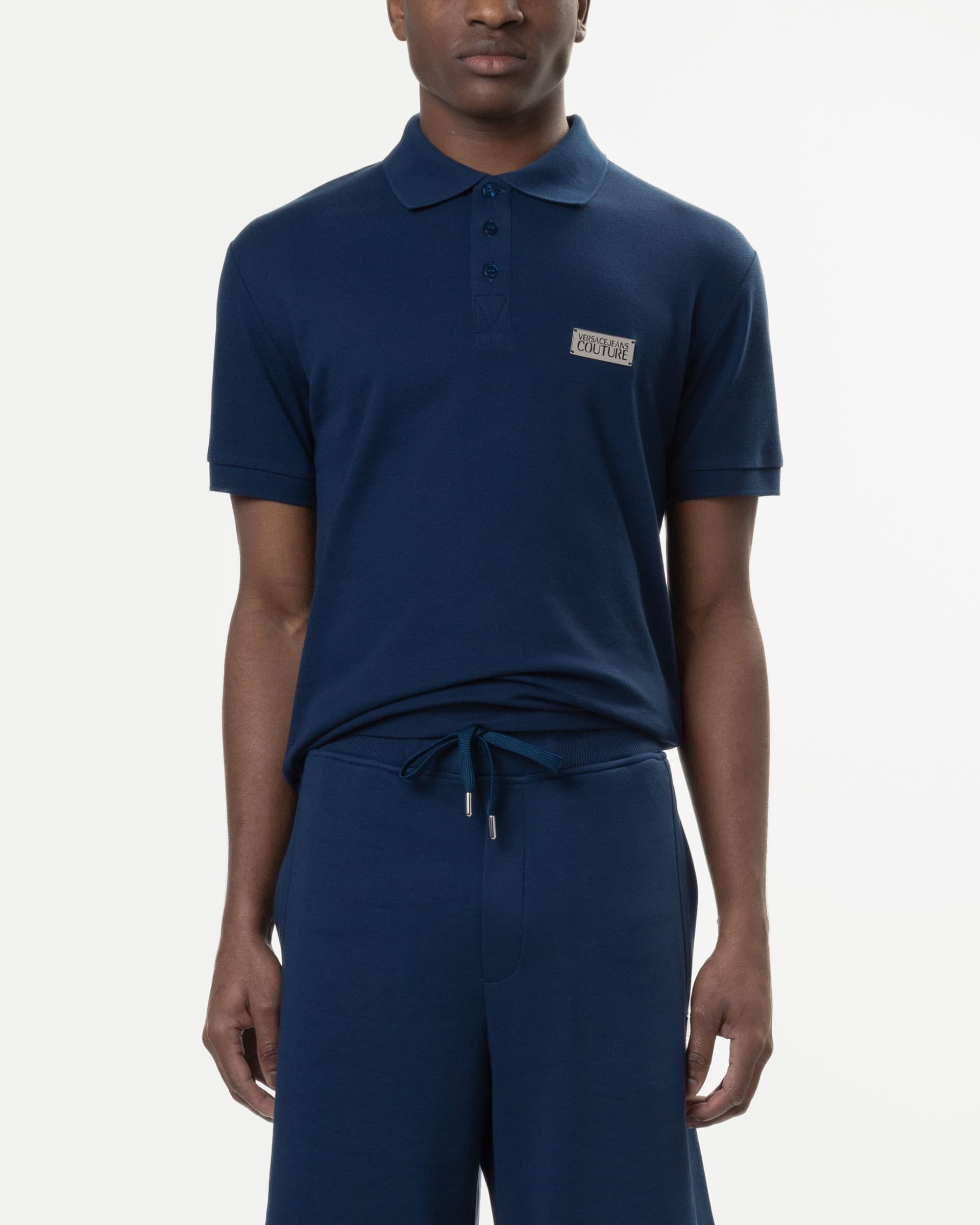 Versace Jeans Couture Polo Versace Jeans Couture 78GAGT08 Azul