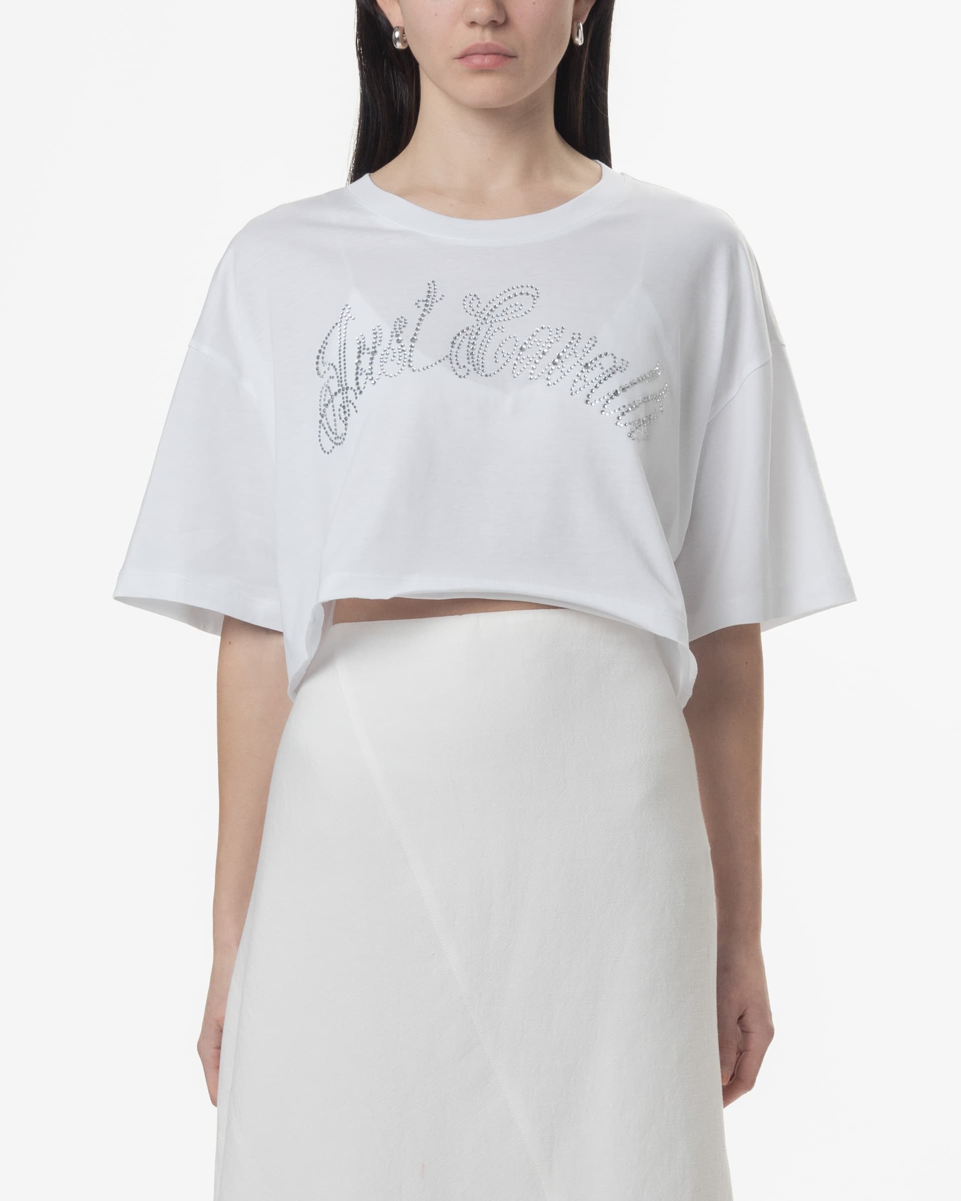 Just Cavalli T-shirt Just Cavalli 78PAHE08 Branco