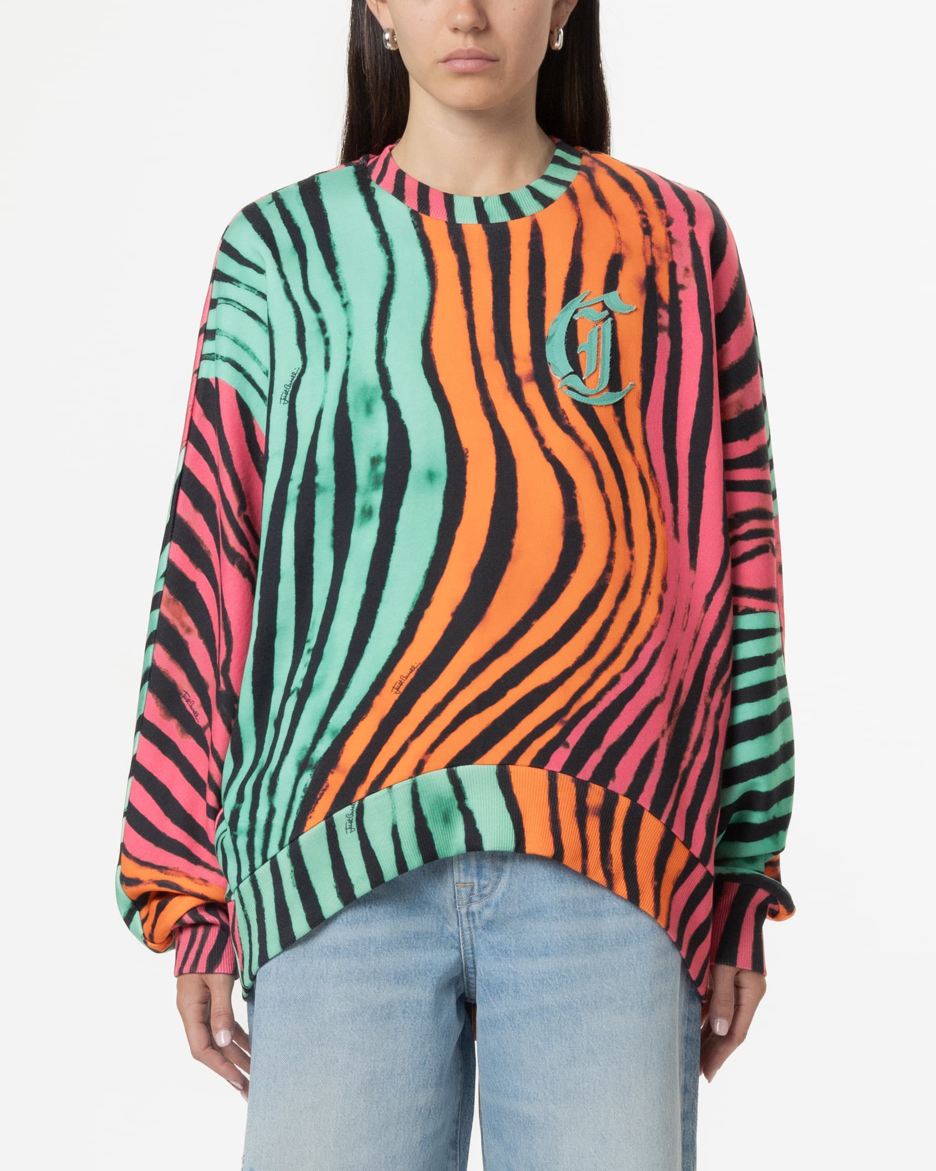 Just Cavalli Sweater Just Cavalli 78PAIE04 Multicor