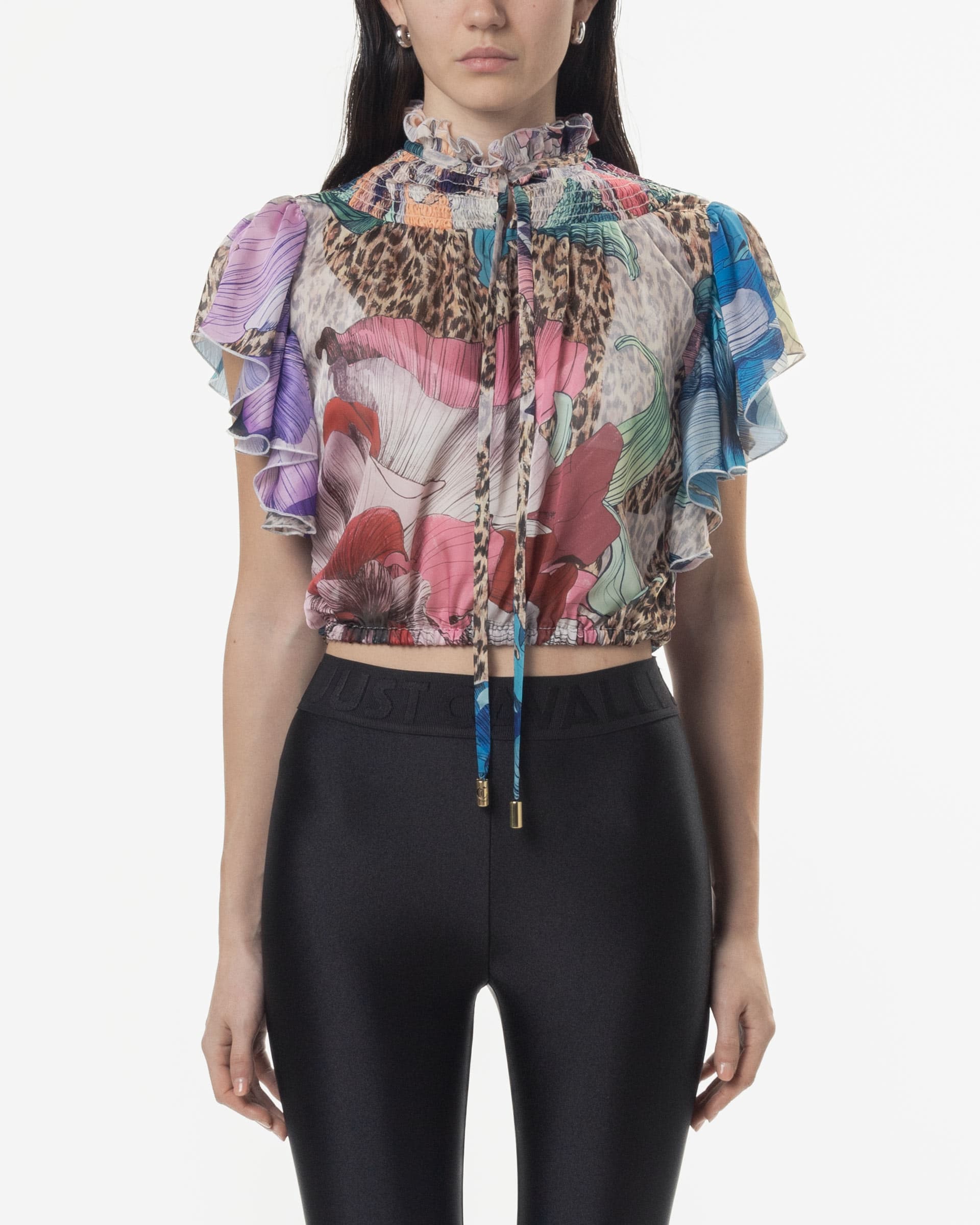 Just Cavalli Blusa Just Cavalli 78PAL230 Multicor
