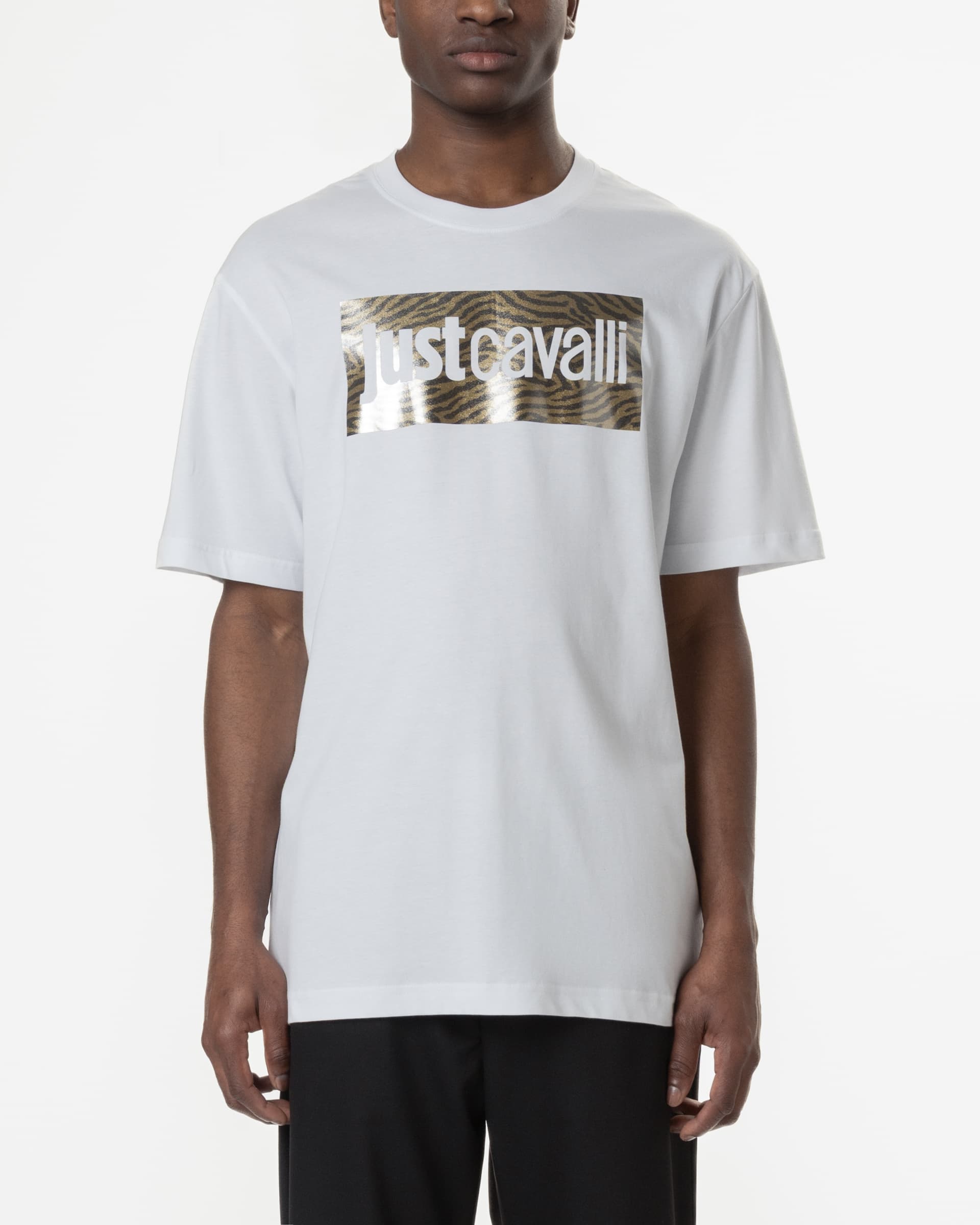 Just Cavalli T-shirt Just Cavalli 78OAHT15 Branco