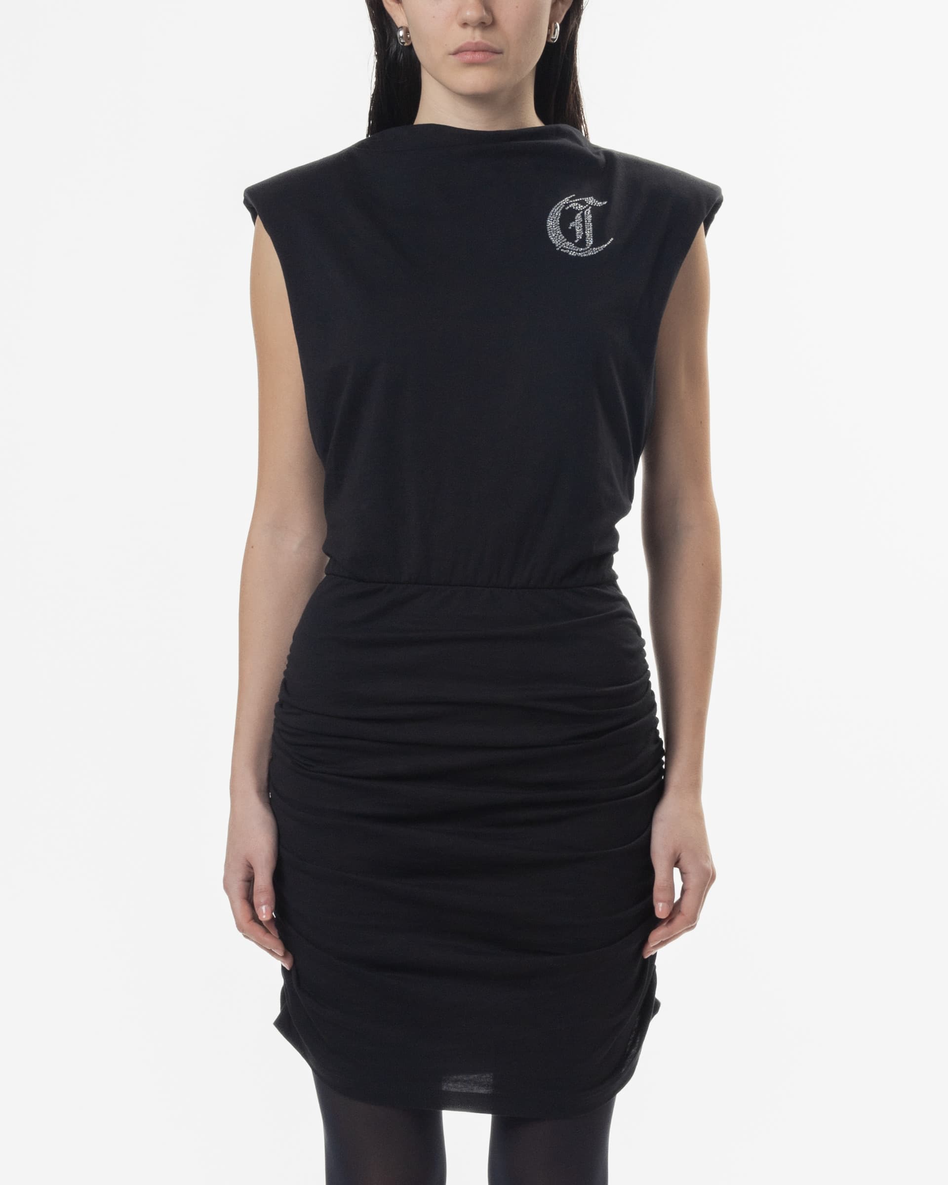 Just Cavalli Vestido Just Cavalli 78PAOE11 Preto