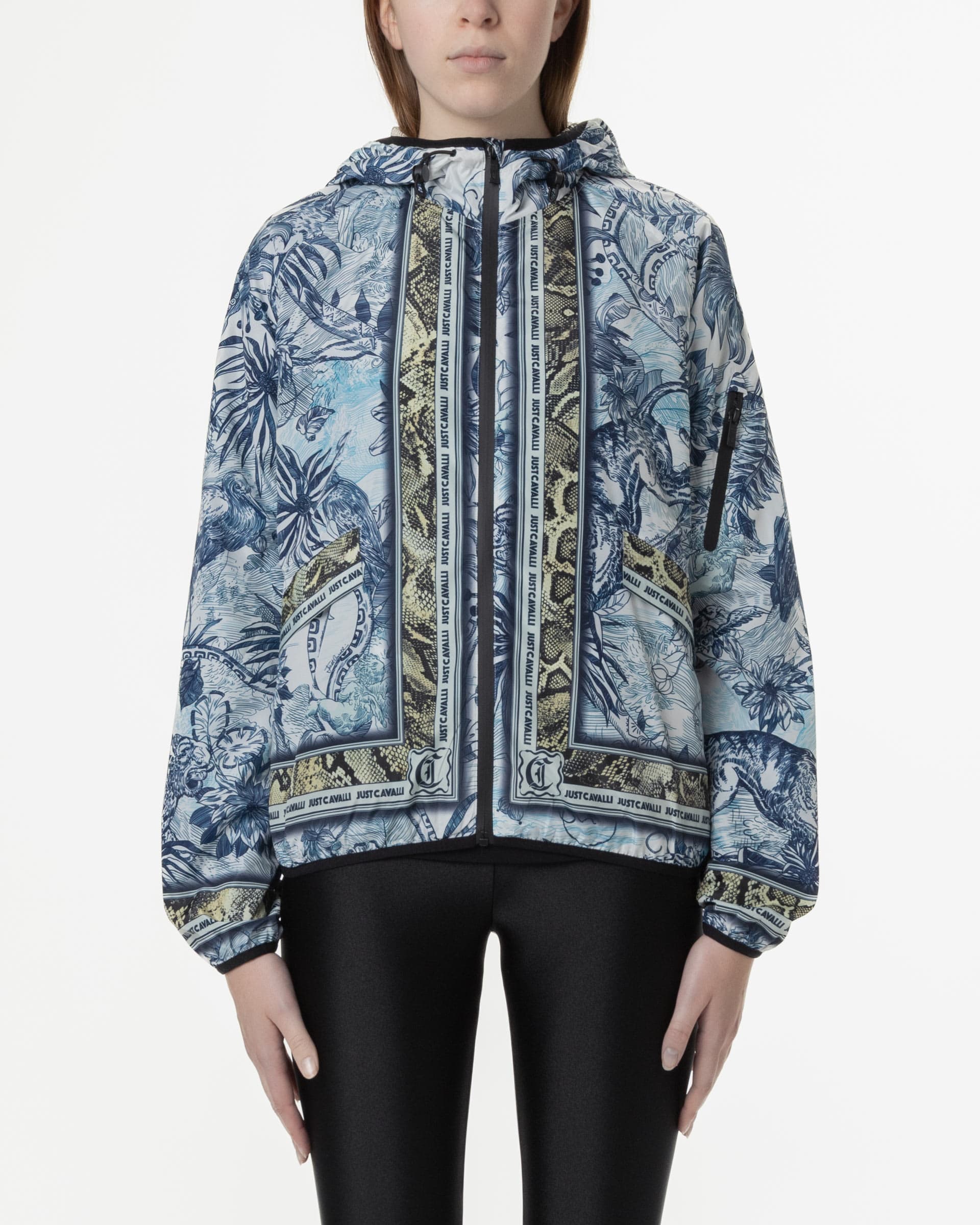 Just Cavalli Casaco Just Cavalli 78PAS404 Azul