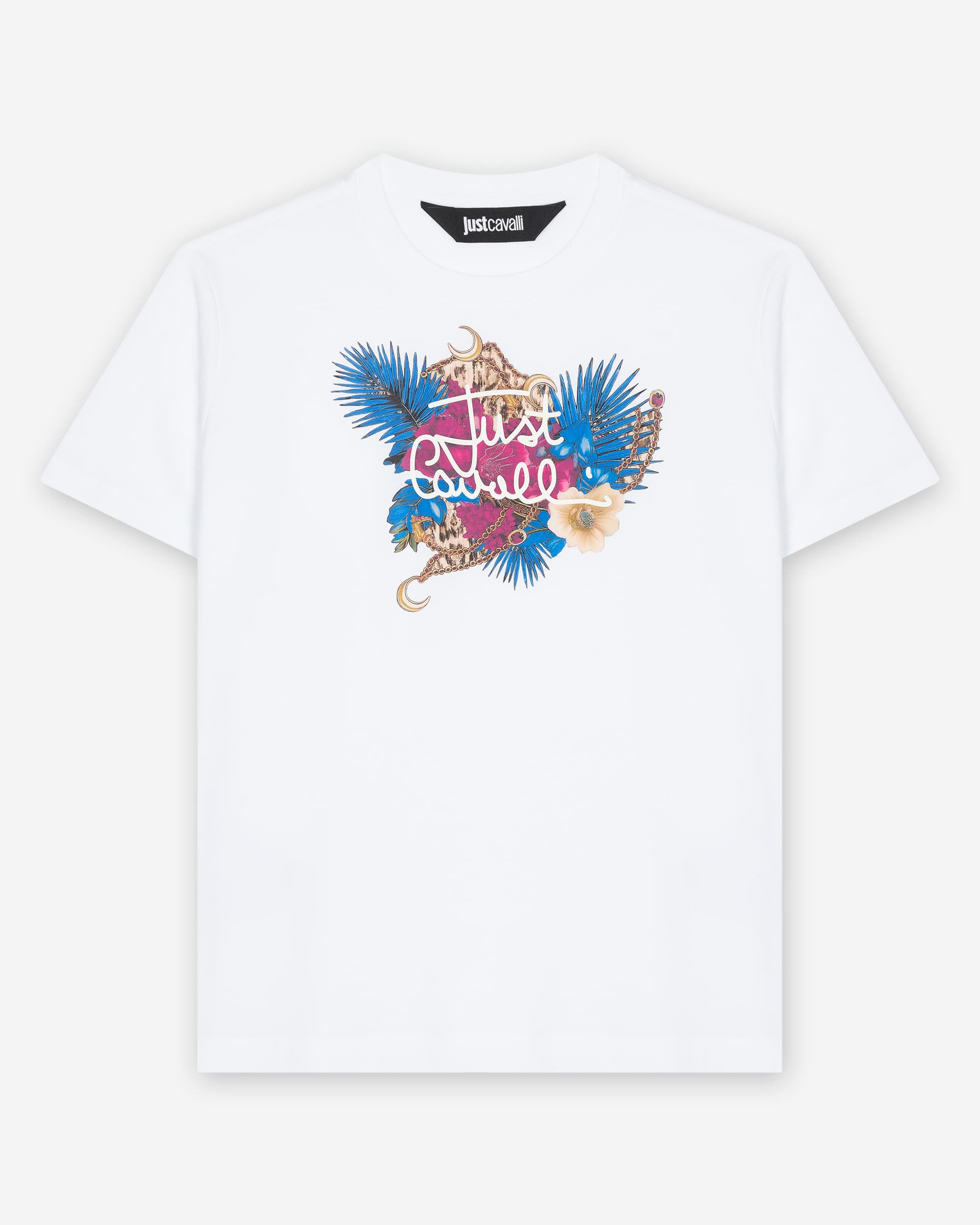 Just Cavalli T-shirt Just Cavalli 79PAHE24 Branco
