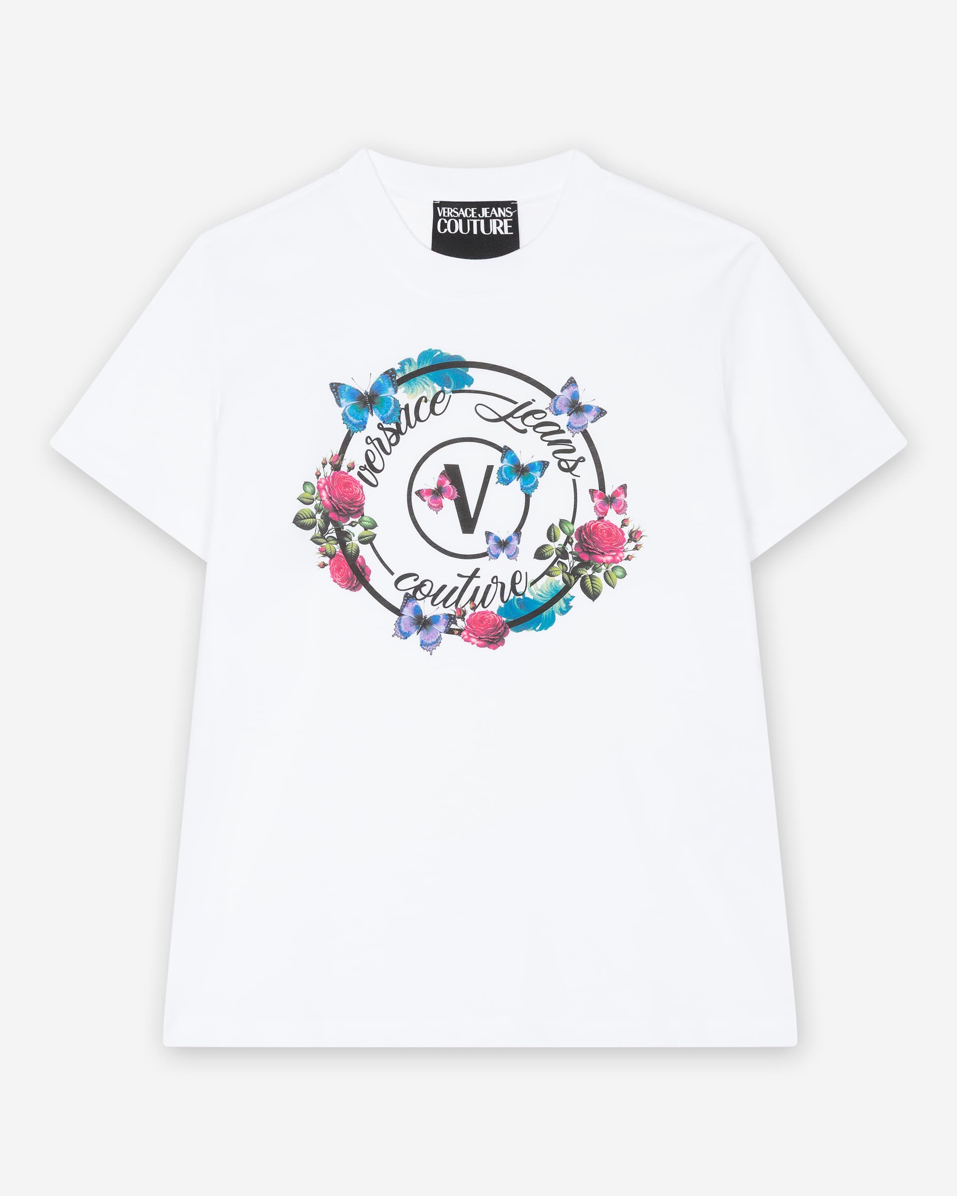 Versace Jeans Couture T-shirt Versace Jeans Couture 79HAHP01 Branco