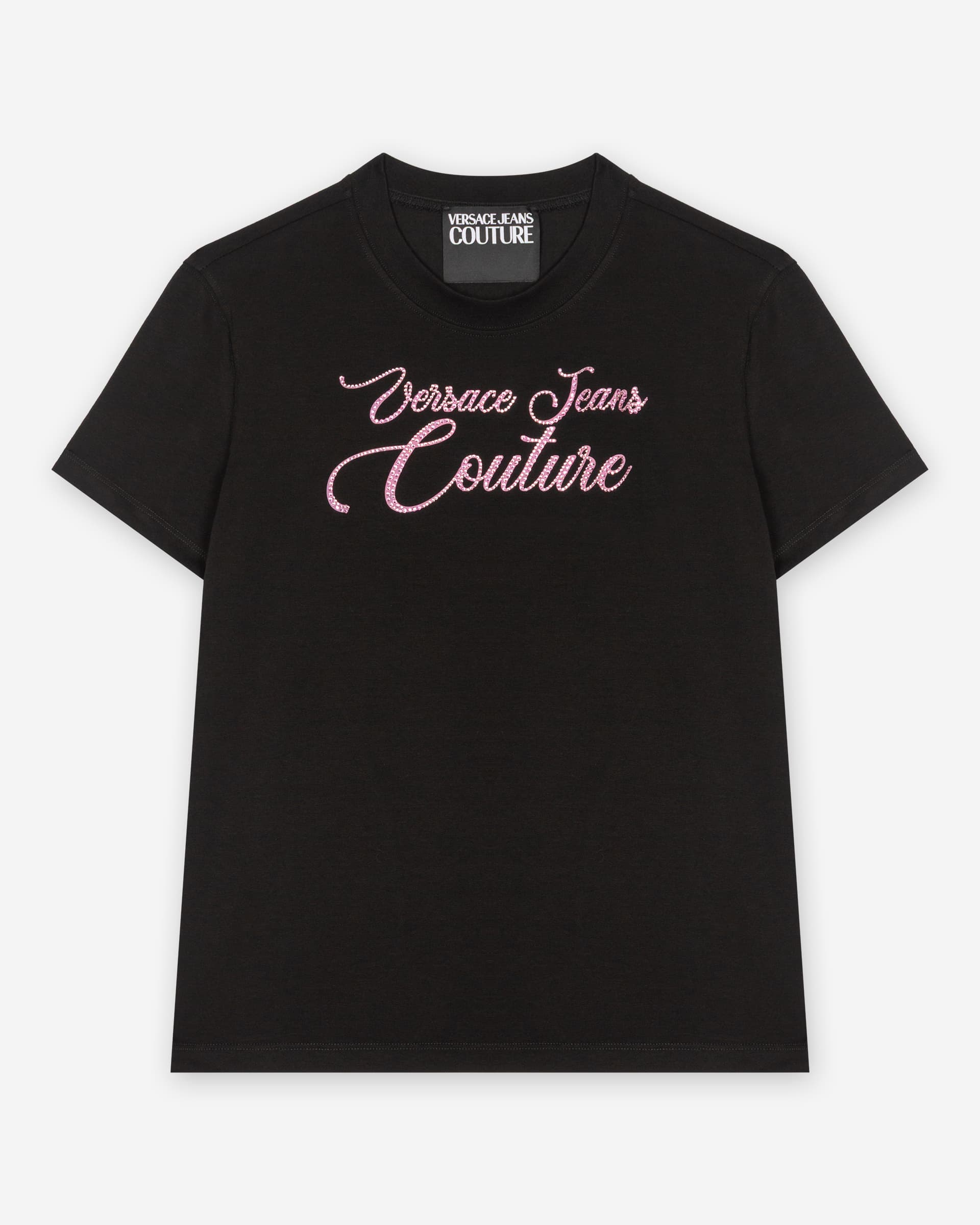 Versace Jeans Couture T-shirt Versace Jeans Couture 79HAHT05 Preto