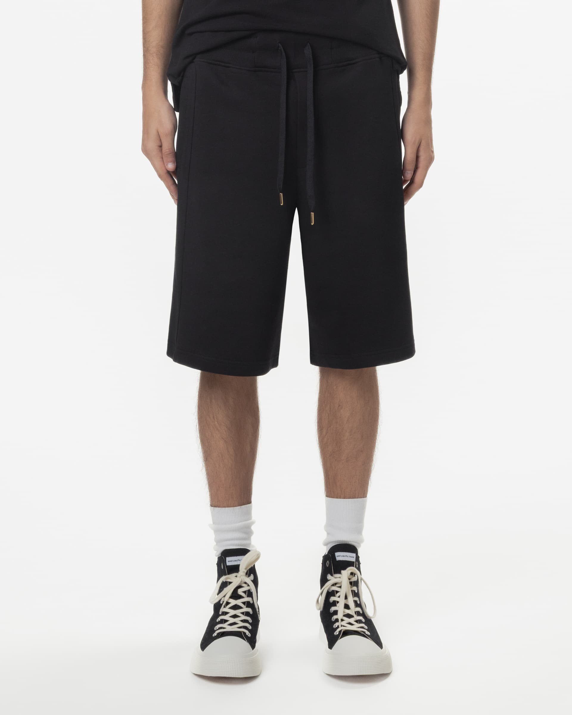 Versace Jeans Couture Calções Versace Jeans Couture 78GADT08 Preto