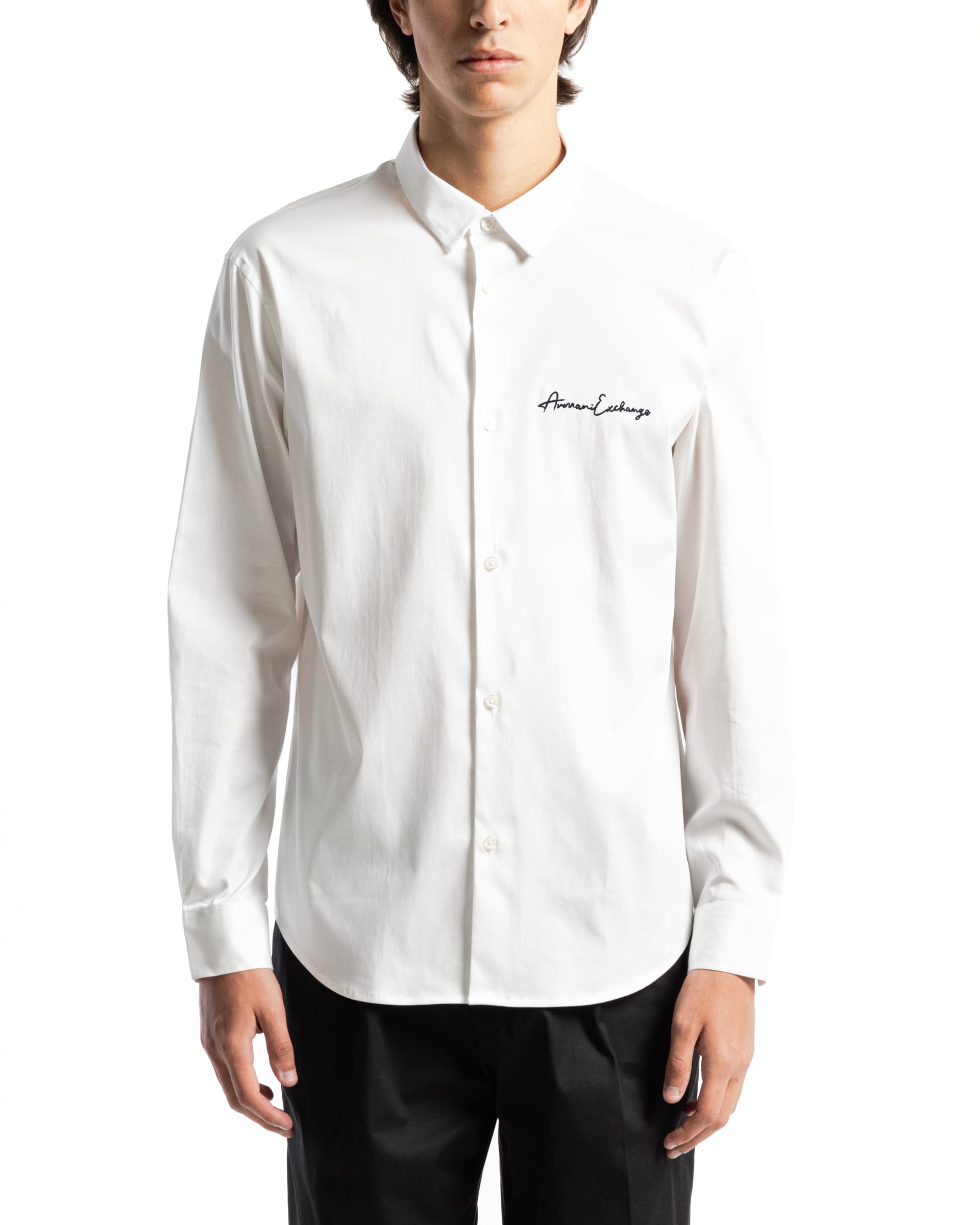 Armani Exchange Camisa comprida Armani Exchange 8NZC99 Branco