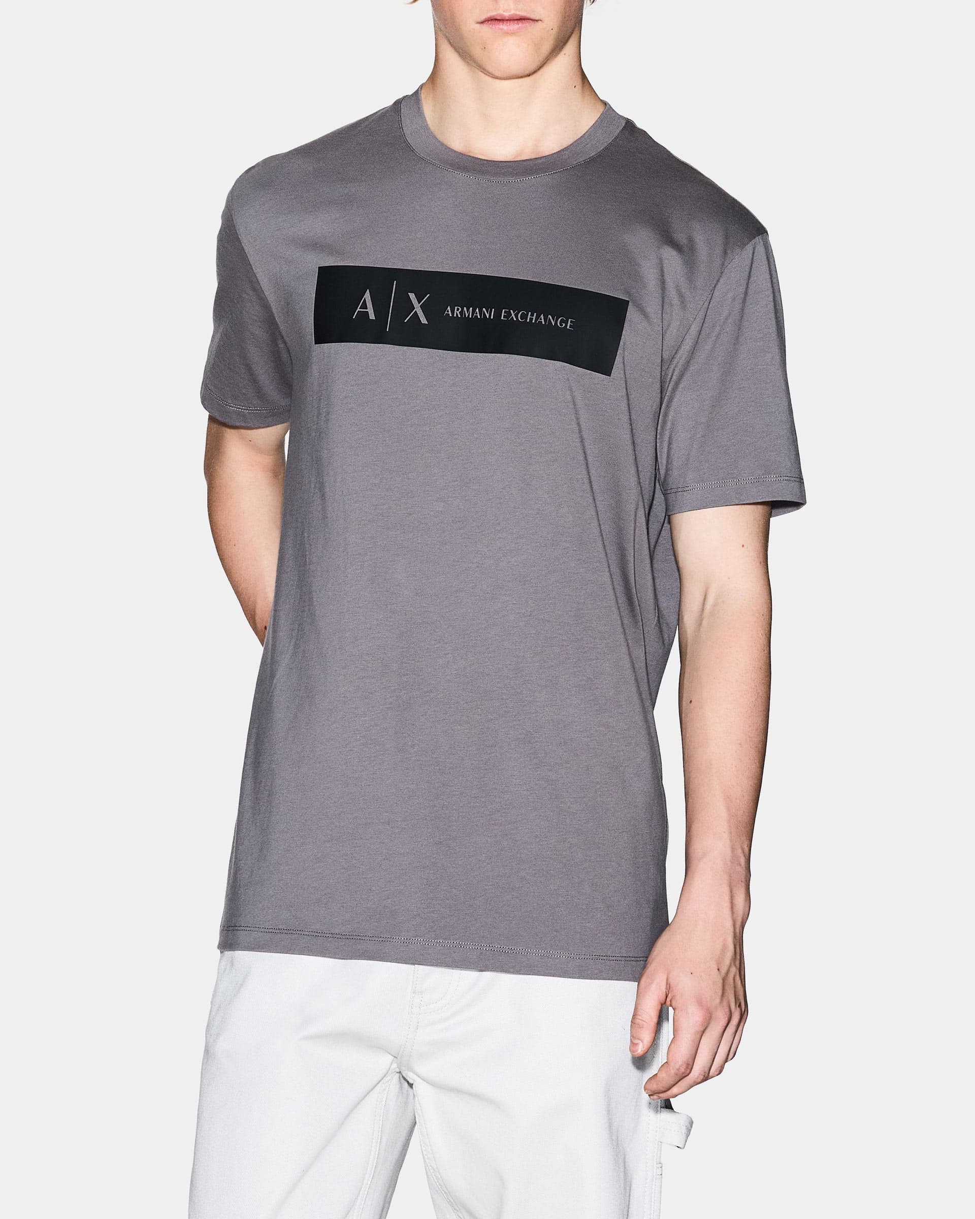 Armani Exchange T-shirt Armani Exchange XM001425 Cinzento