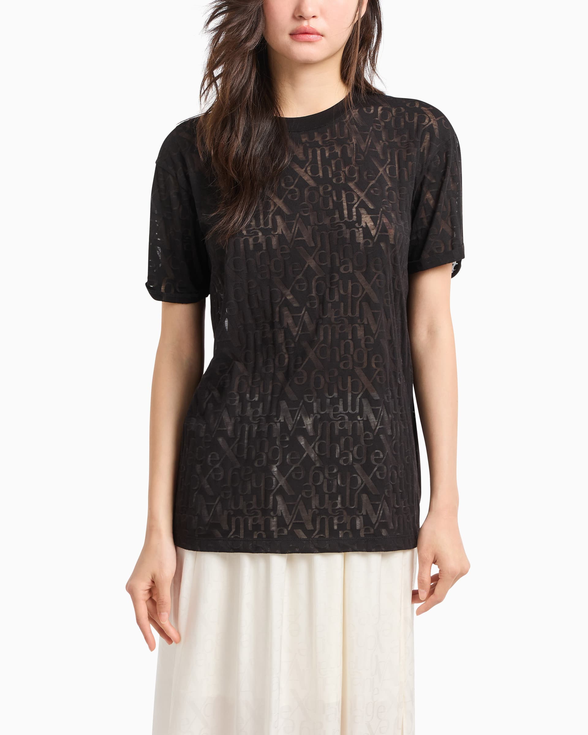 Armani Exchange T-shirt Armani Exchange XW000103 Preto