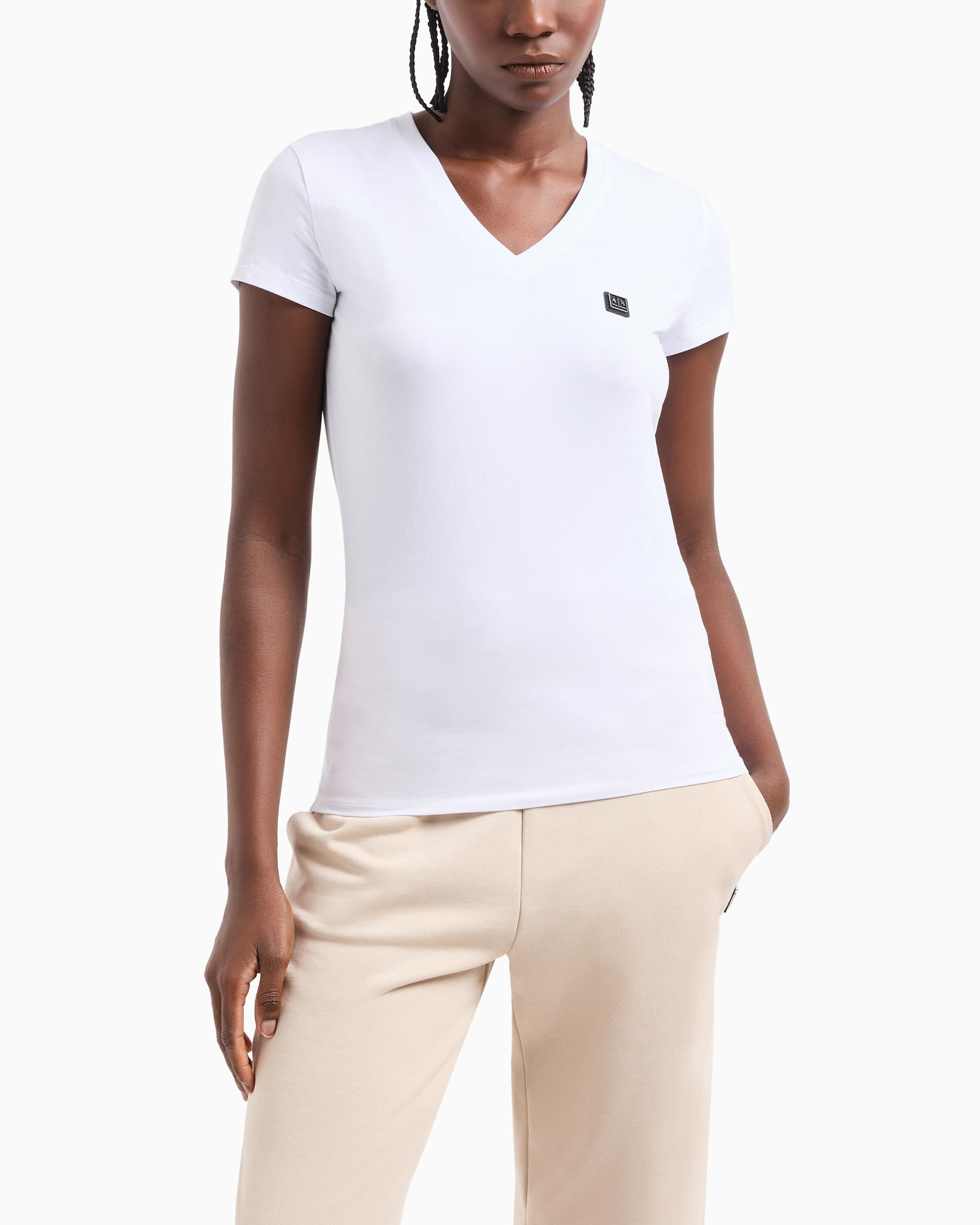 Armani Exchange T-shirt Armani Exchange XW000105 Branco