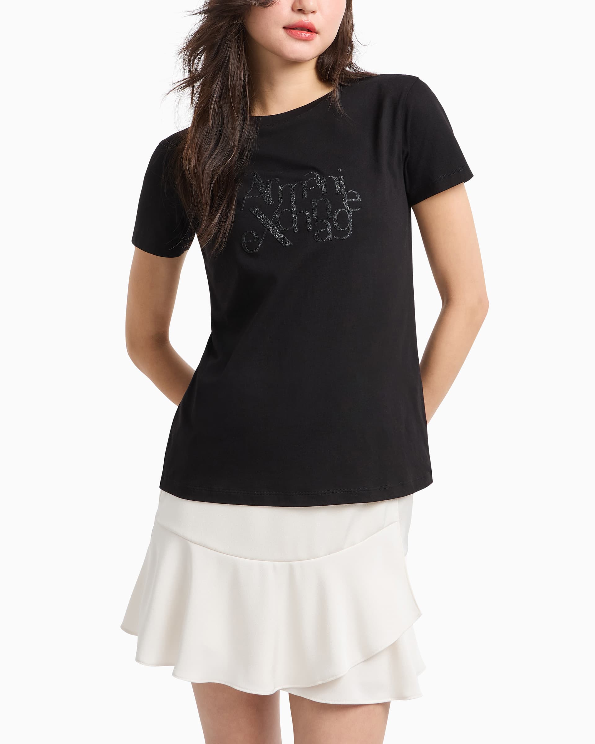Armani Exchange T-shirt Armani Exchange XW000109 Preto