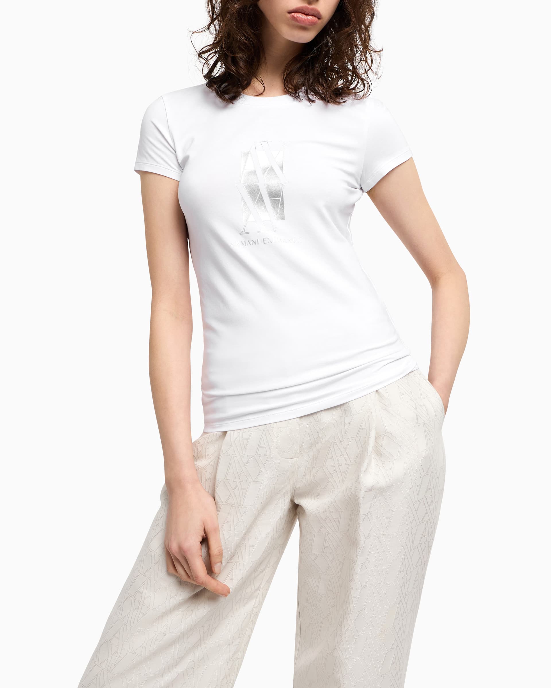 Armani Exchange T-shirt Armani Exchange XW000511 Branco
