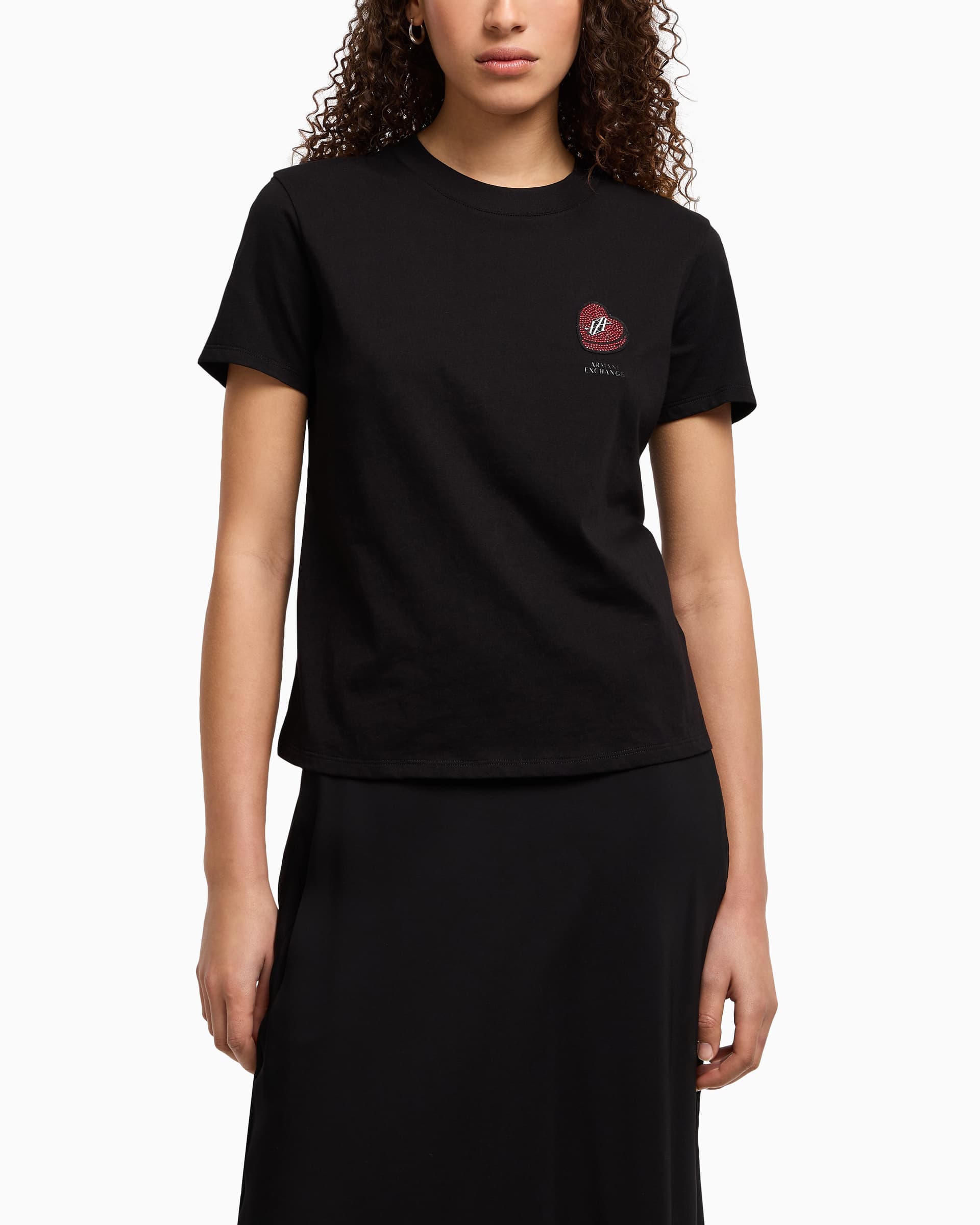 Armani Exchange T-shirt Armani Exchange XW000518 Preto