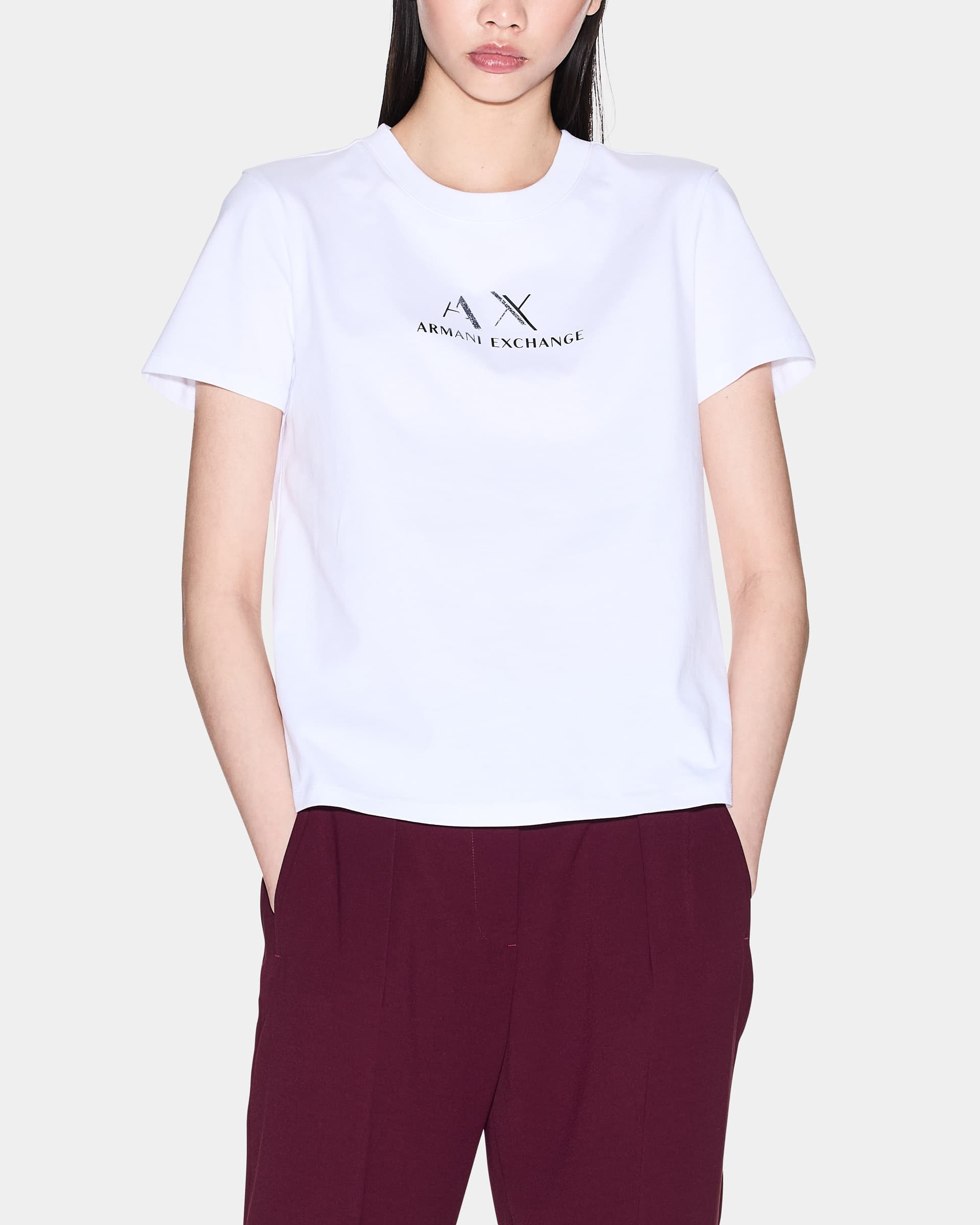 Armani Exchange T-shirt Armani Exchange XW001345 Branco