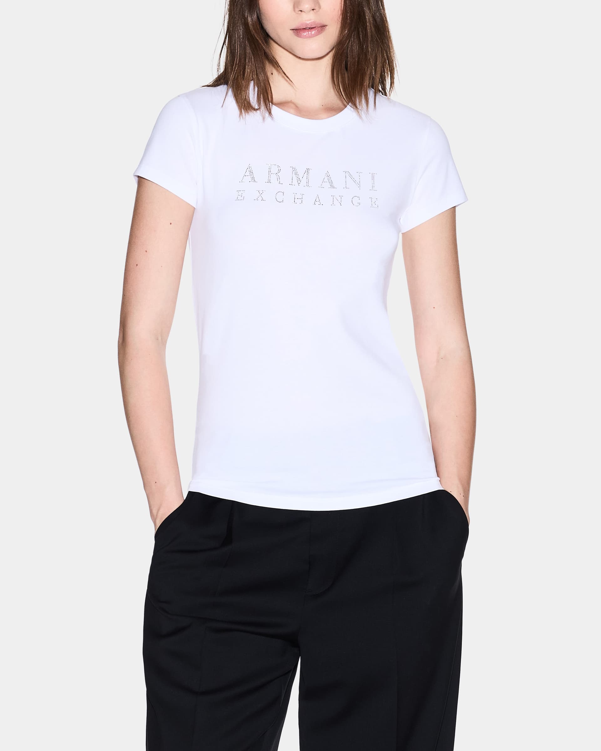 Armani Exchange T-shirt Armani Exchange XW001349 Branco