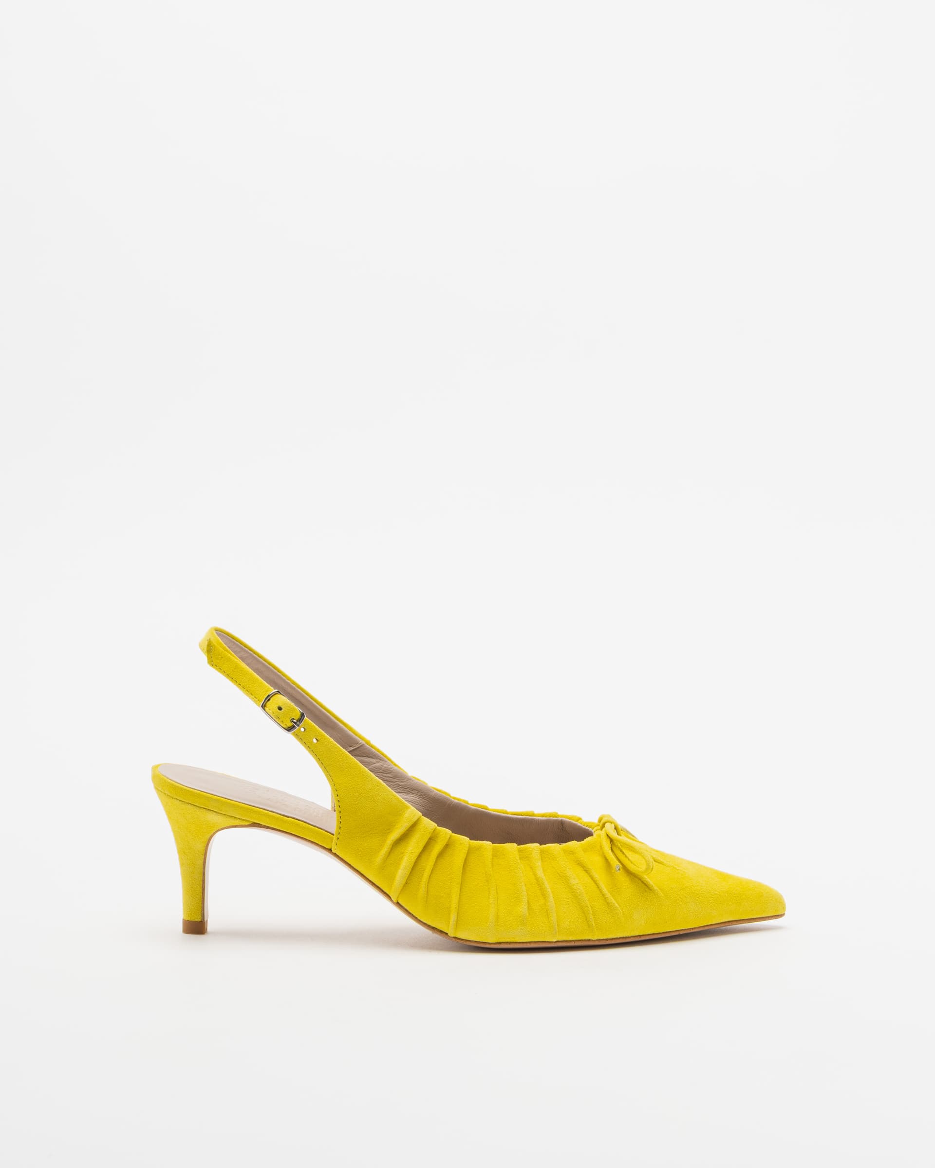 PROF Sapato aberto atrás PROF A33 Amarelo