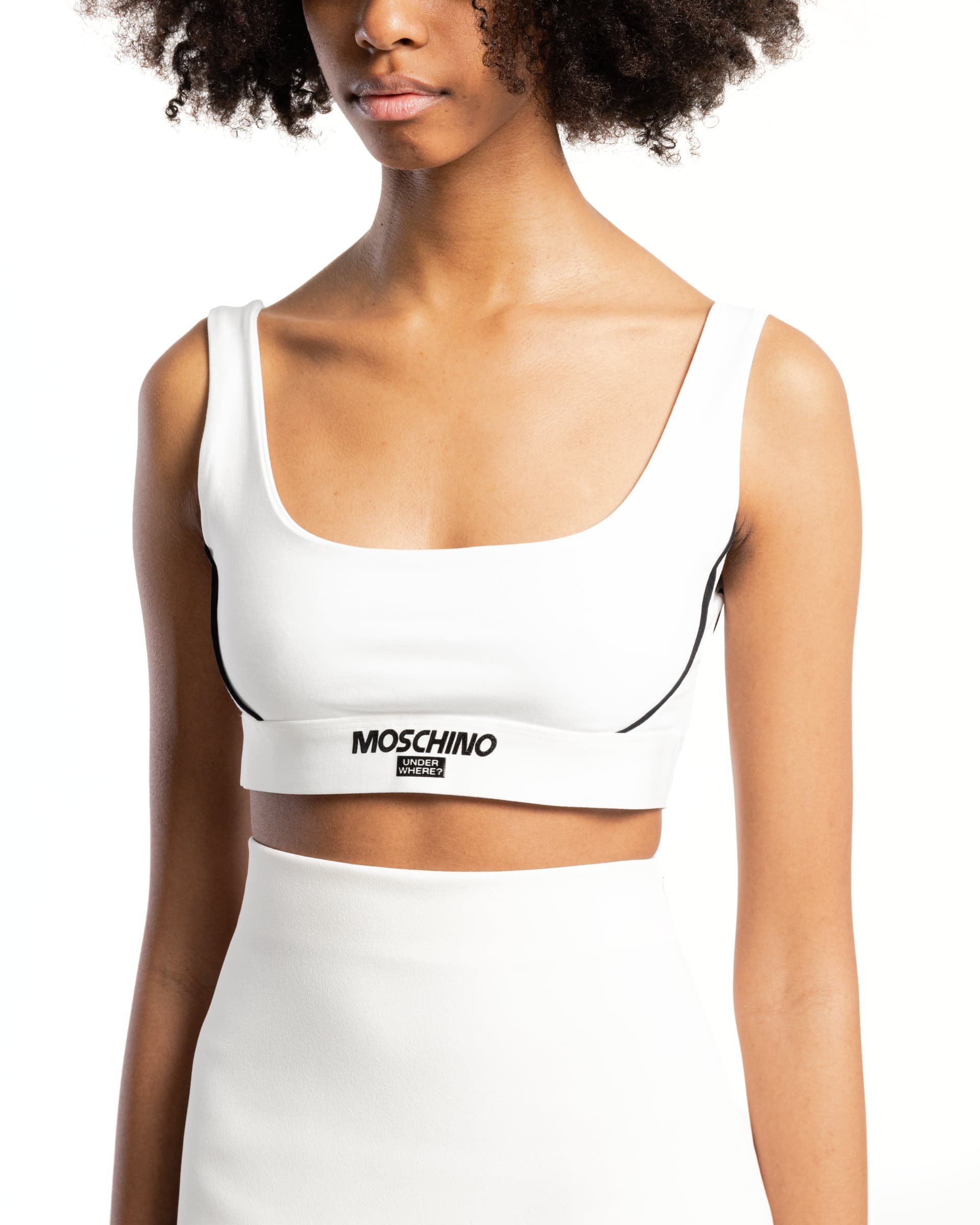 Moschino Underwear Top desportivo Moschino Underwear V6A0807 Branco
