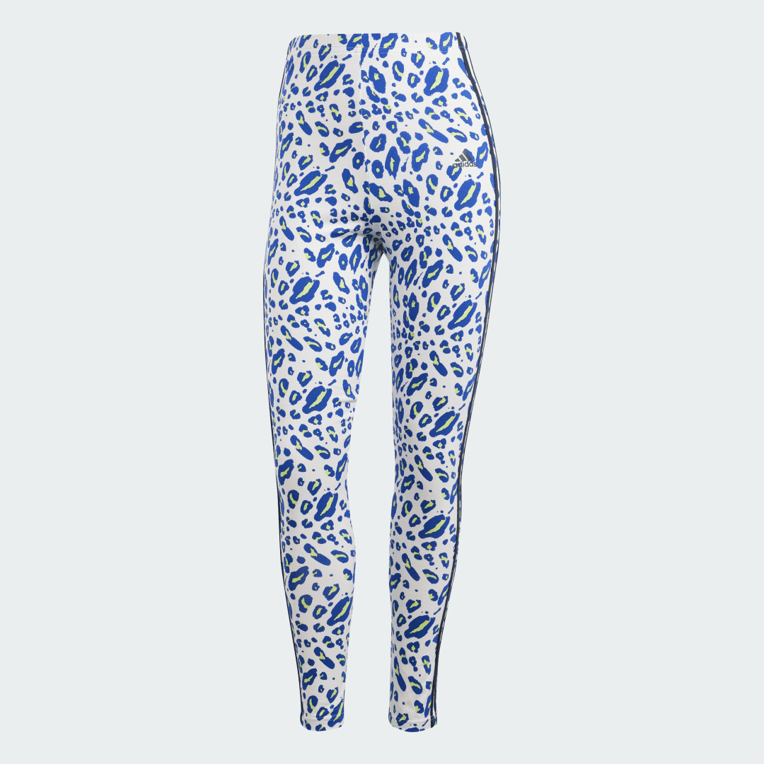 Adidas Essentials 3-Stripes Animal Print Tights