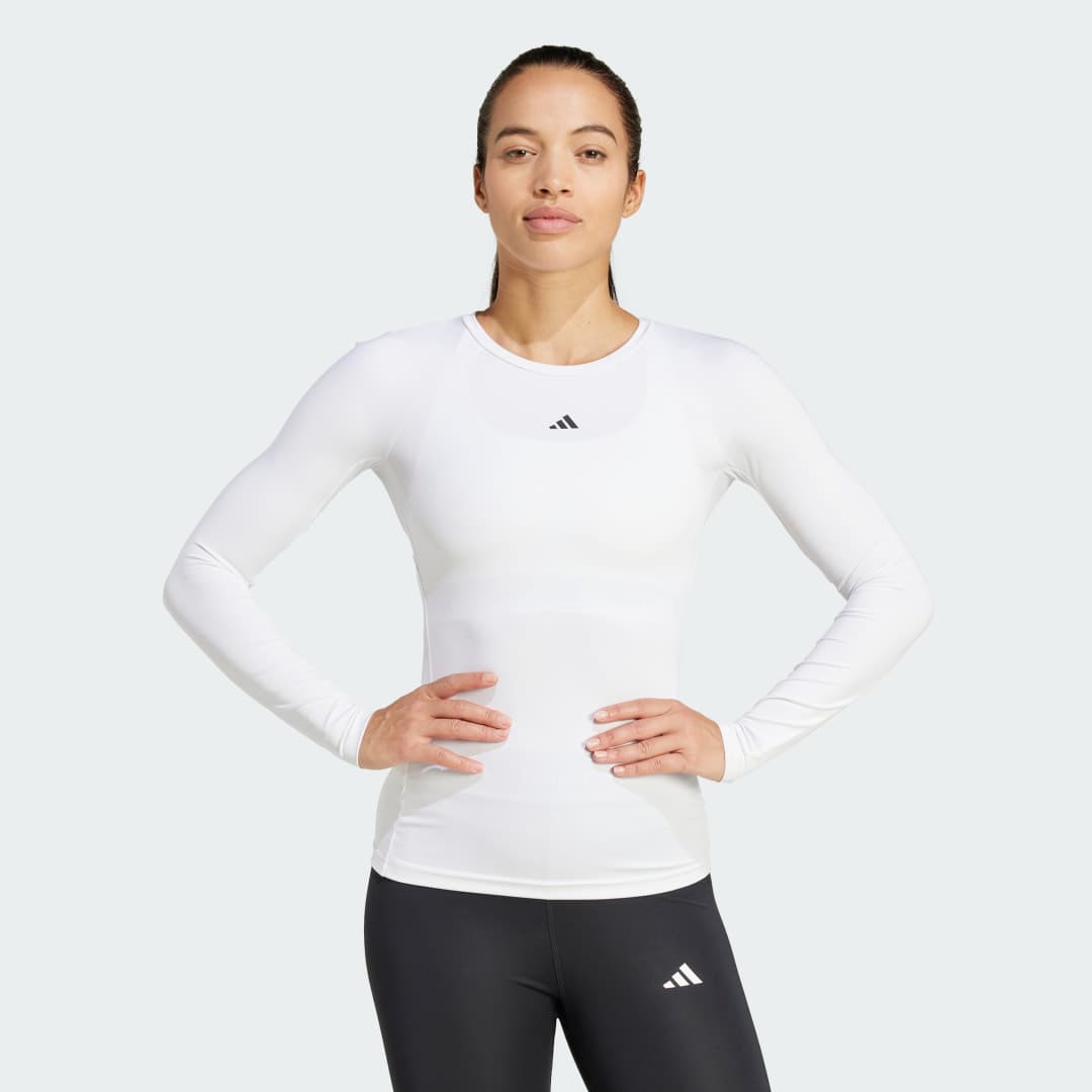Adidas TECHFIT Long Sleeve Treningsoverdel