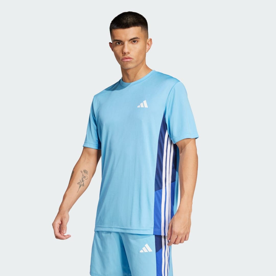 Adidas Train Essentials Seasonal Colorblock T-skjorte