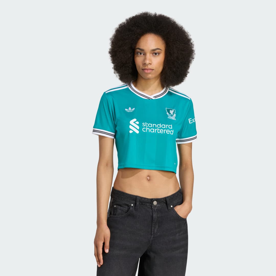 Adidas Liverpool FC 25/26 Third Cropped Trøye
