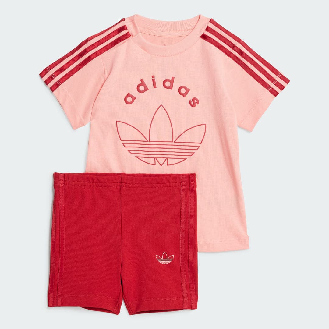 Adidas Graphics Cycling Shorts Set Kids
