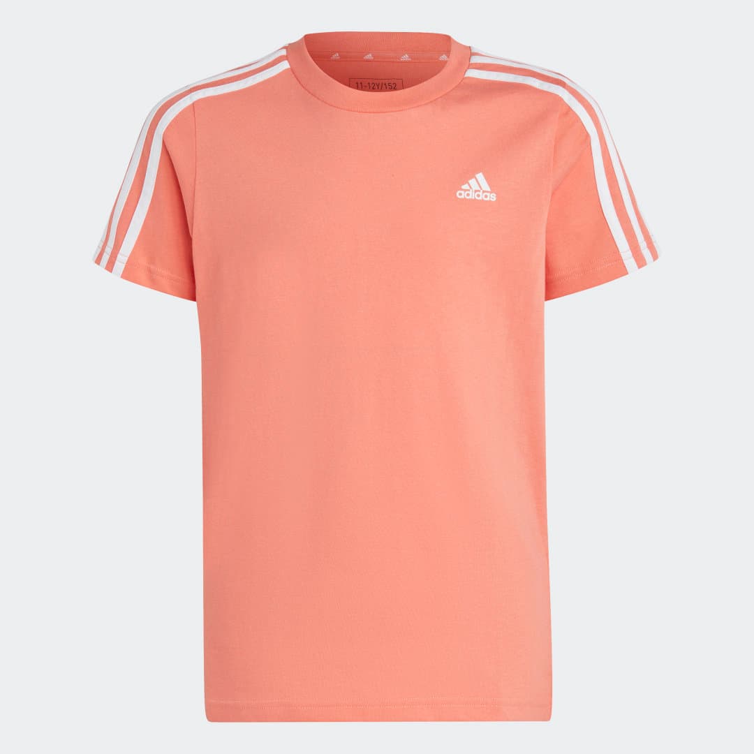 Adidas Essentials 3-Stripes Cotton T-skjorte