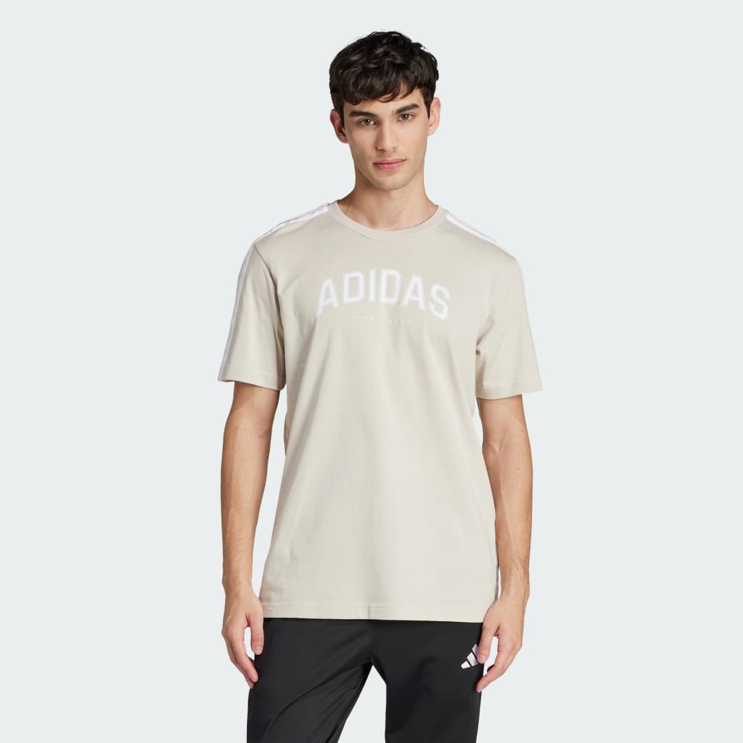 Adidas Codes Collegiate Linear Graphic Tee