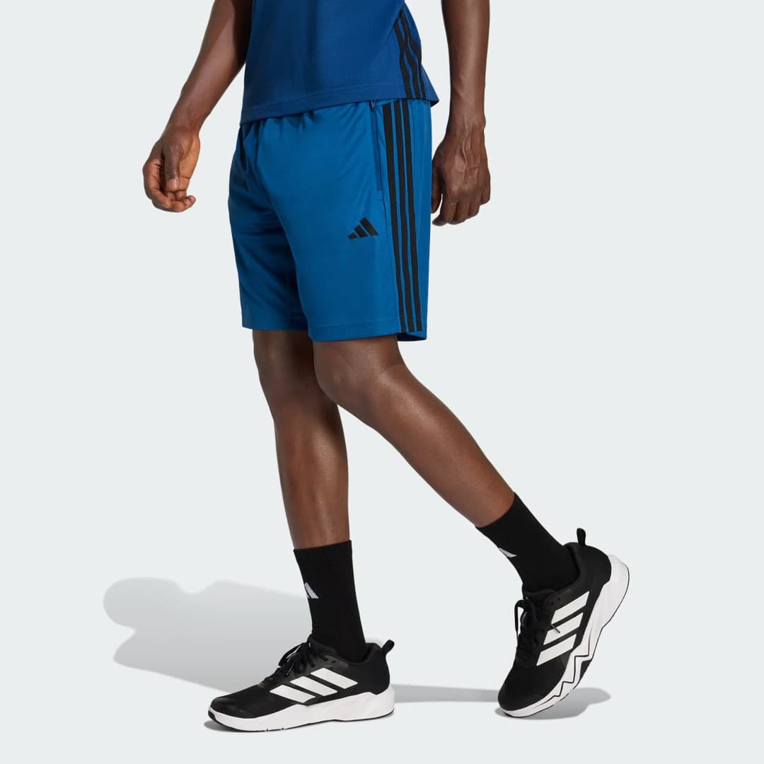 Adidas WORKOUT ESSENTIALS BASE 3-STRIPES PIQUE 9inch SHORTS