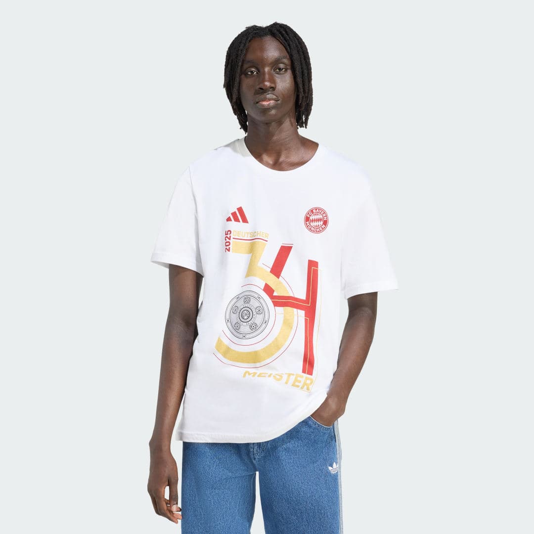 Adidas FCB Championship Winner T-skjorte Herre