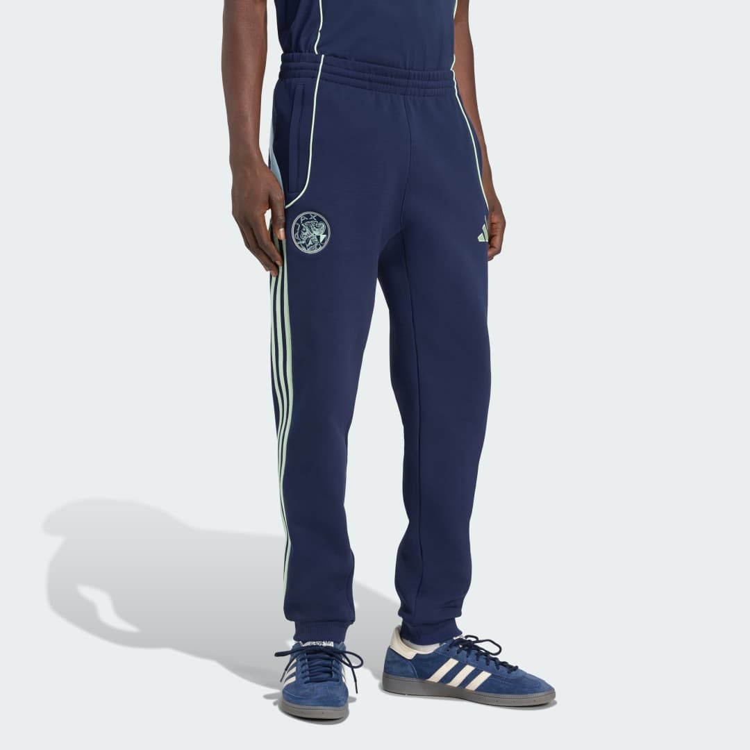 Ajax Amsterdam UBP Doubleknit Track Tracksuit Bottoms