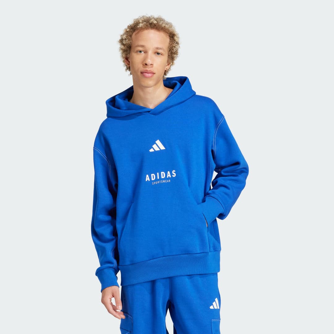 Adidas ALL SZN Fleece Graphic Hoodie