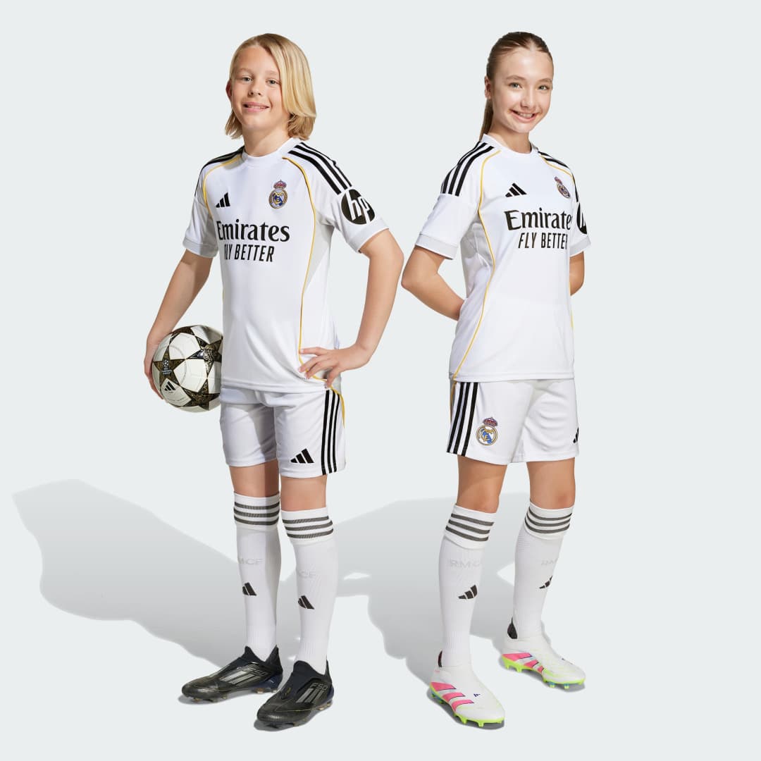 Adidas Real Madrid 25/26 Youth Hjemmedrakt