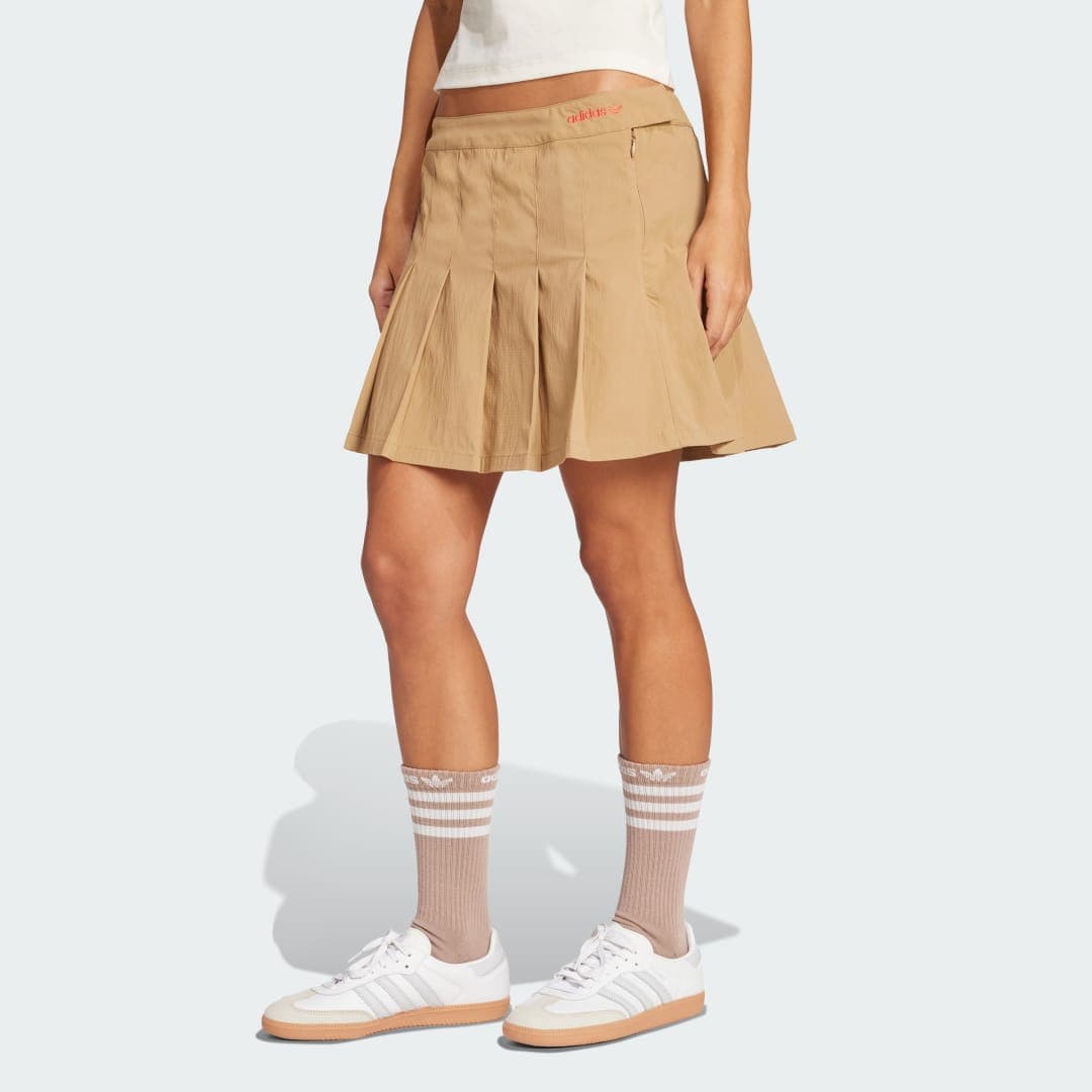 Adidas Pleated Skjørt