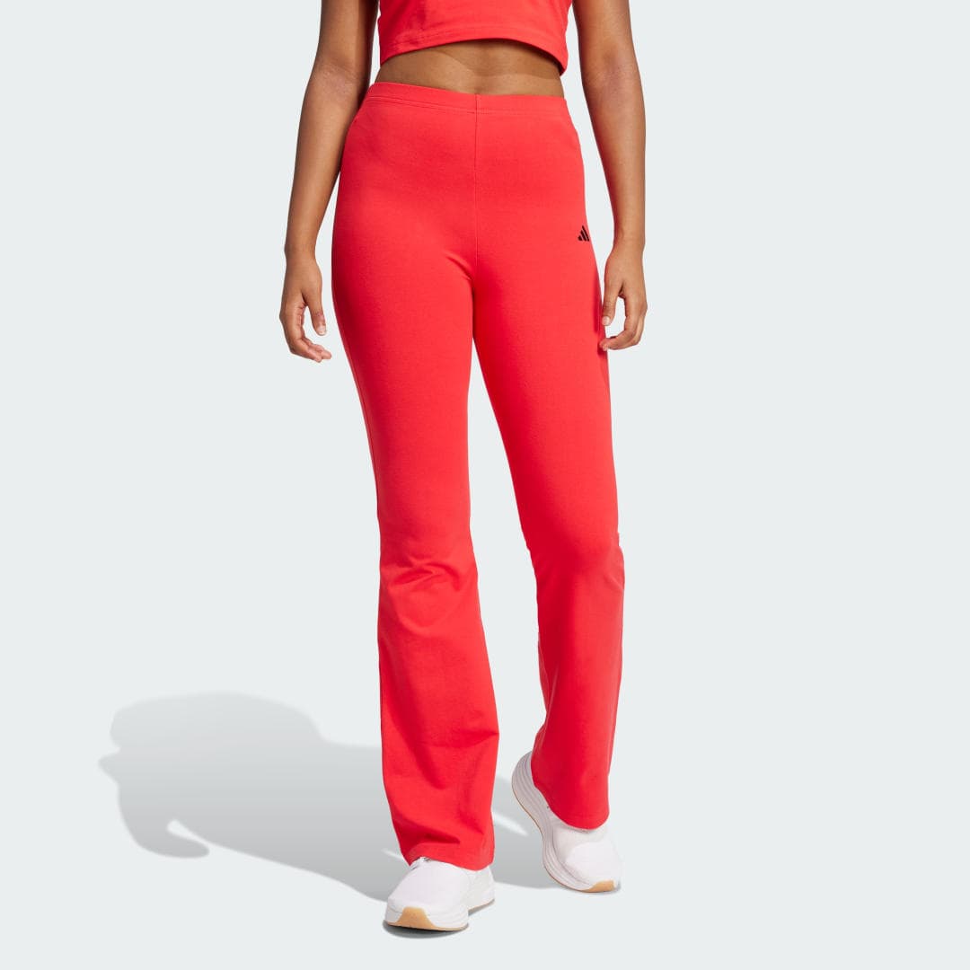 Adidas Essentials Small Logo Flared Tights