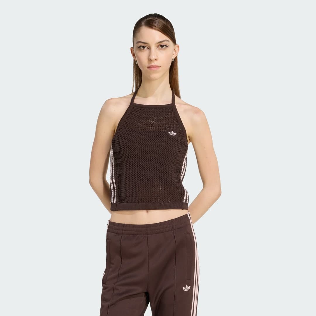 Adidas KNITTED CROCHET TOPP