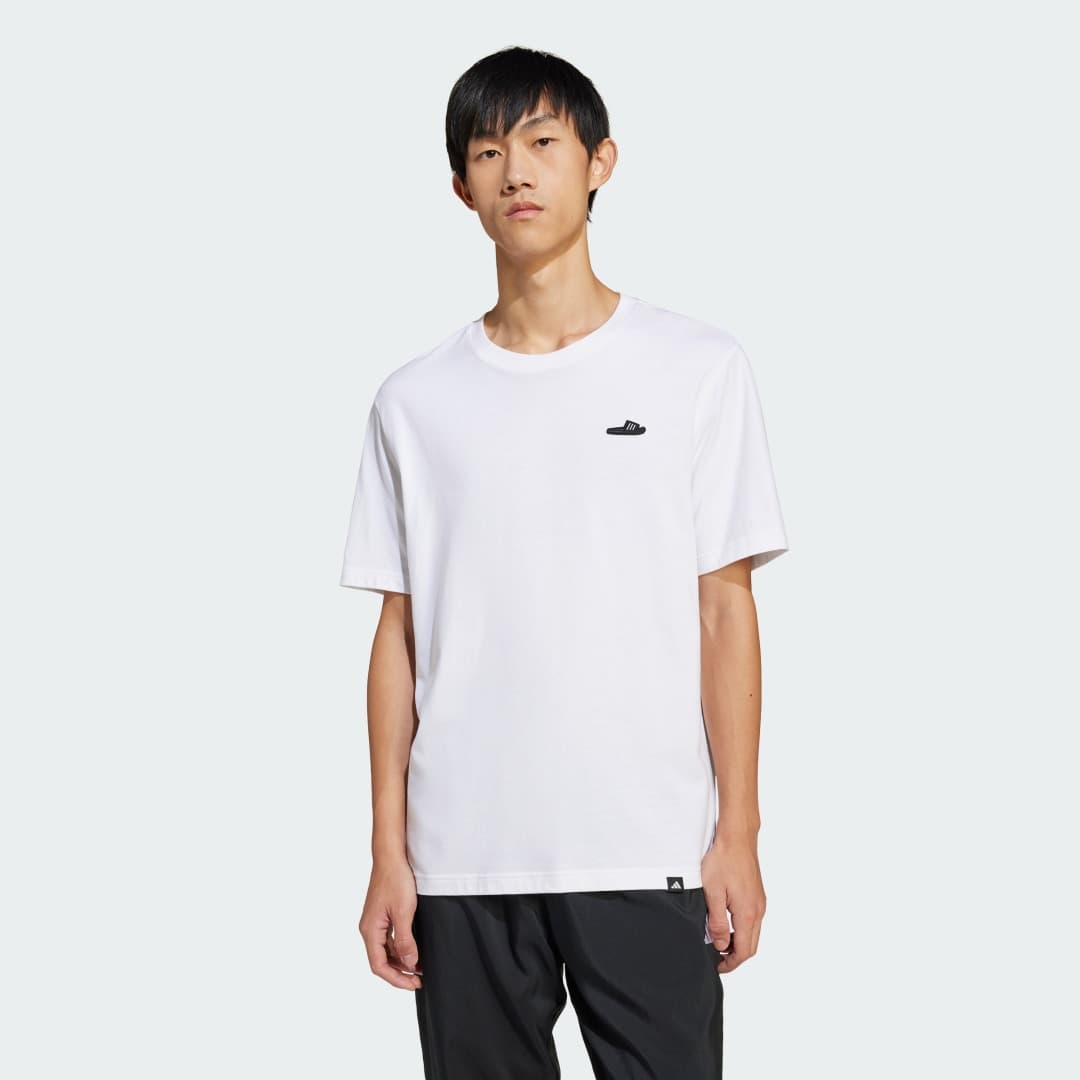 Adidas Lounge Slide Graphic T-skjorte