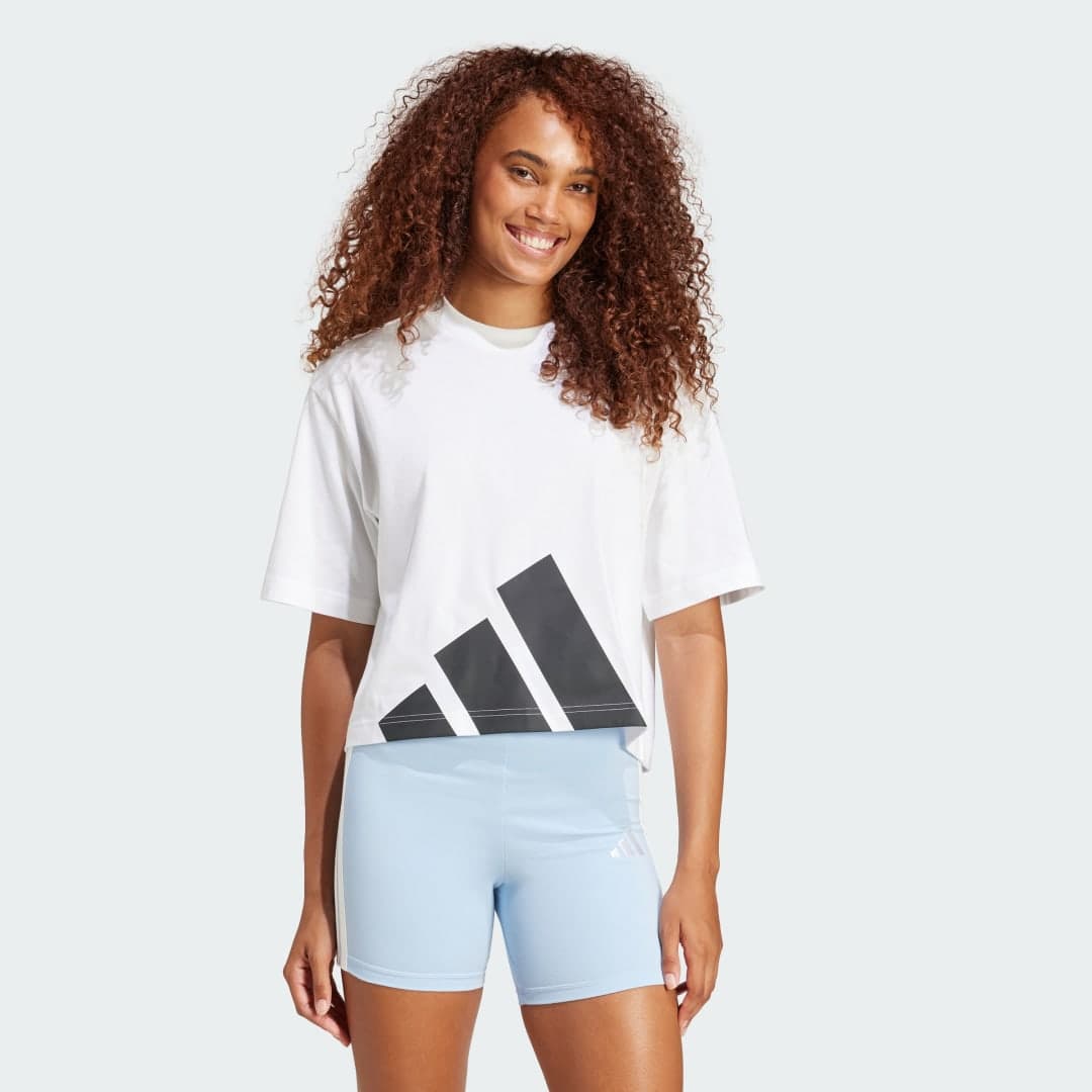 Adidas Essentials Big Logo Boyfriend T-skjorte