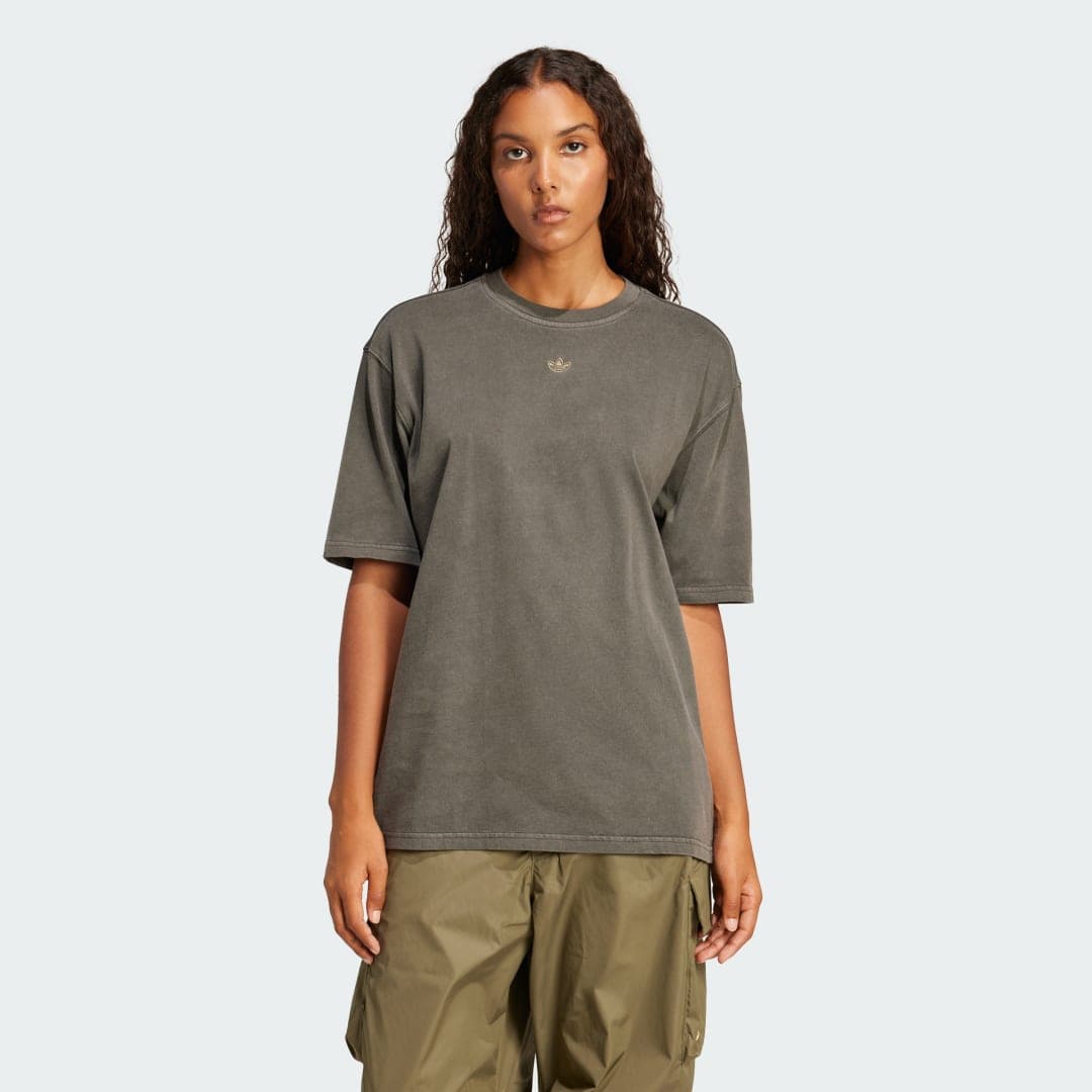 Adidas Washed Oversized T-skjorte