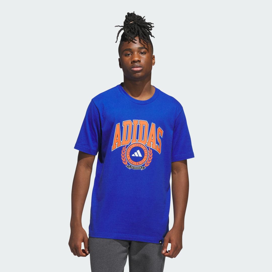 Adidas Varsity Crest Graphic T-skjorte